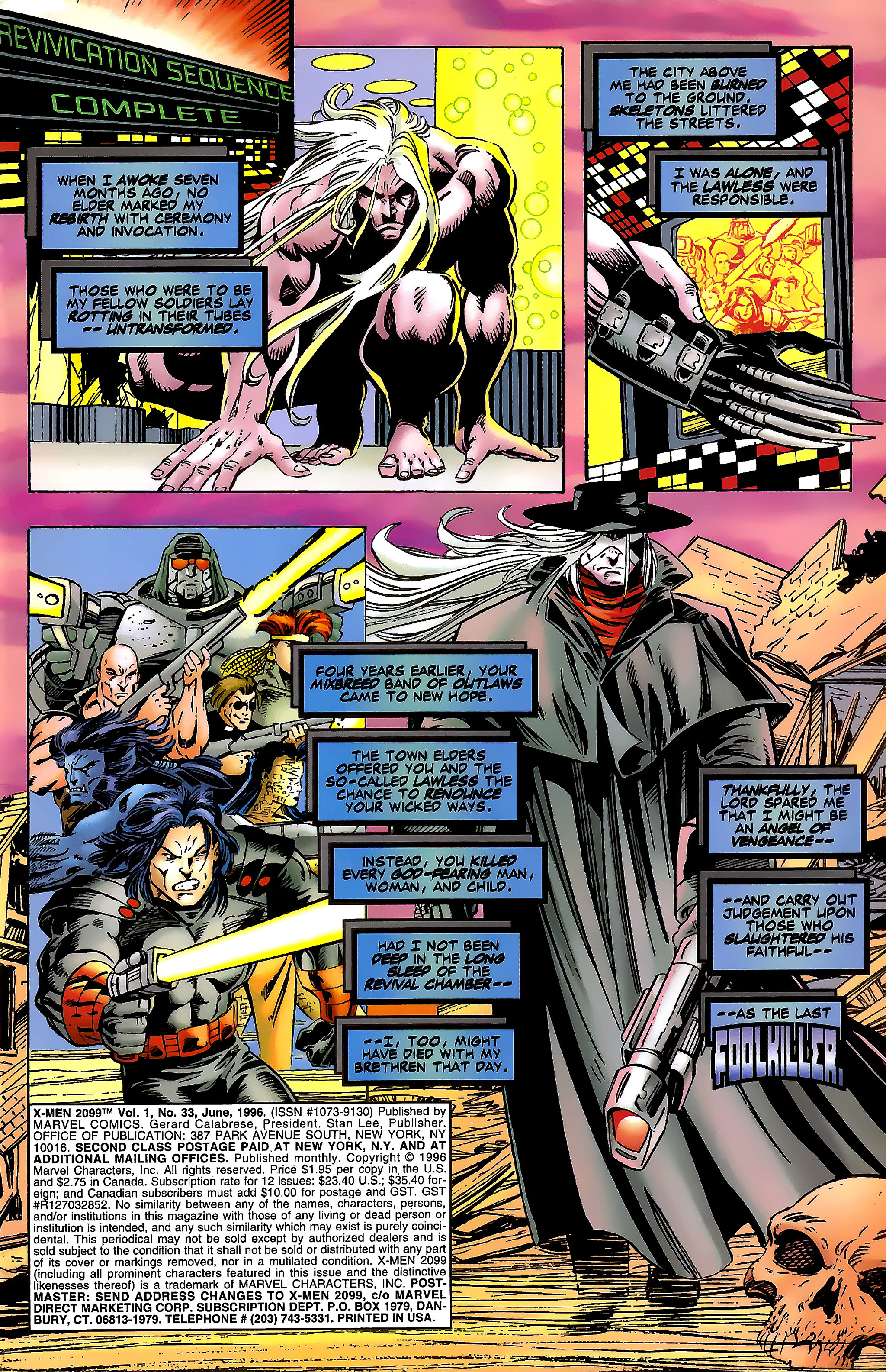 Read online X-Men 2099 comic -  Issue #33 - 2