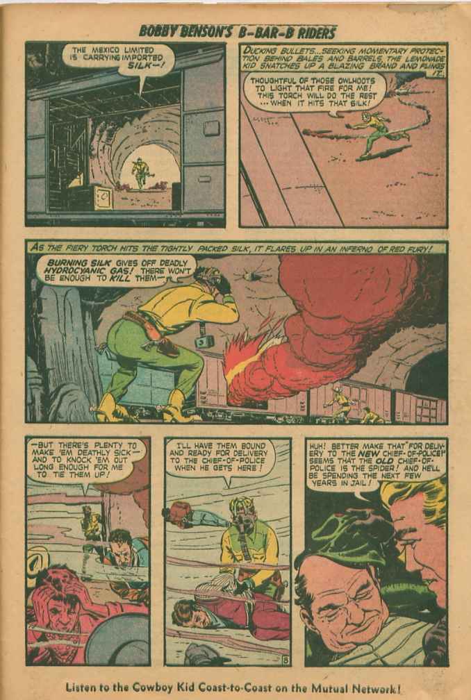 Read online Bobby Benson's B-Bar-B Riders comic -  Issue #4 - 25