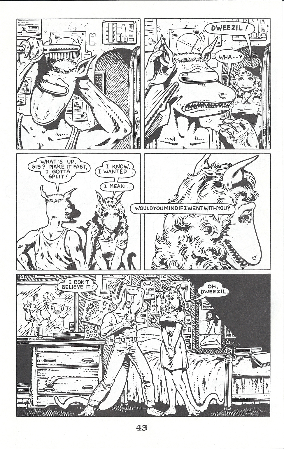 Read online Critters comic -  Issue #23 - 47