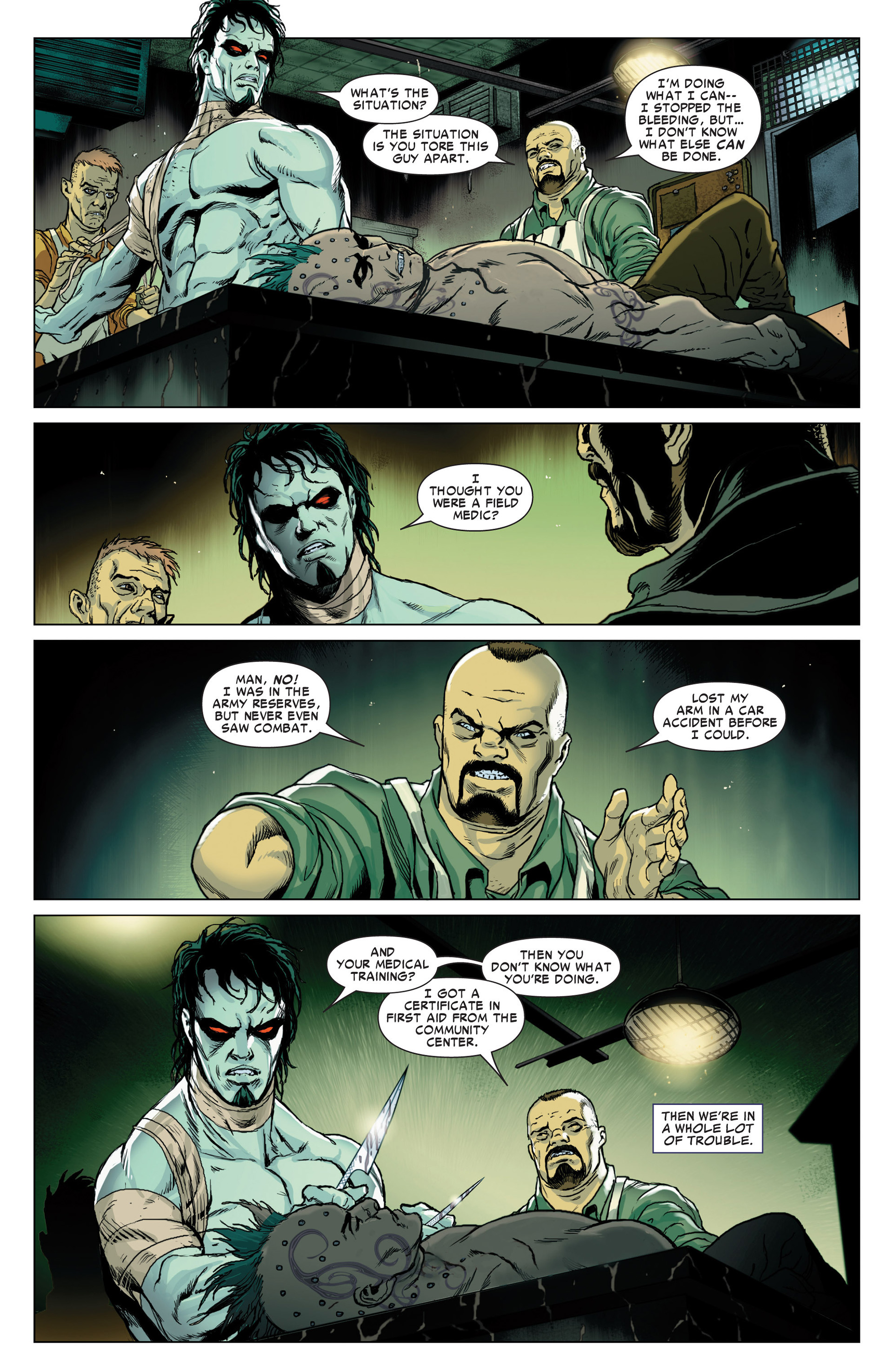 Read online Morbius: The Living Vampire comic -  Issue #3 - 15