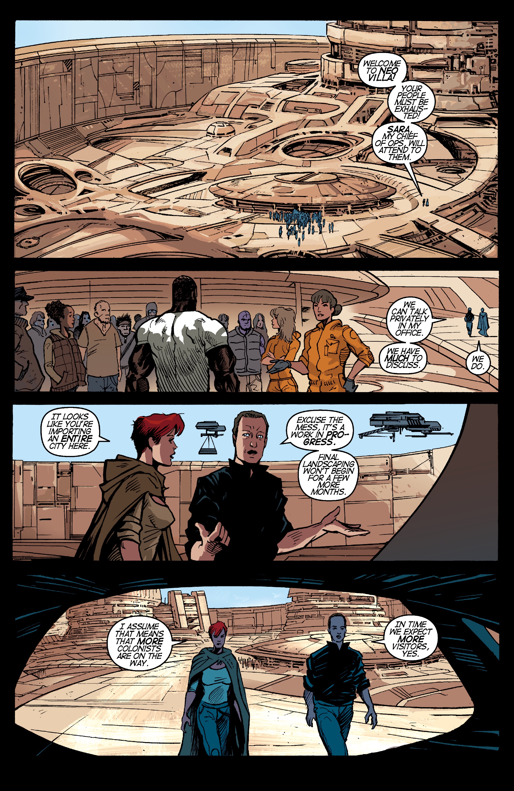 Read online Planetoid Praxis comic -  Issue #3 - 3