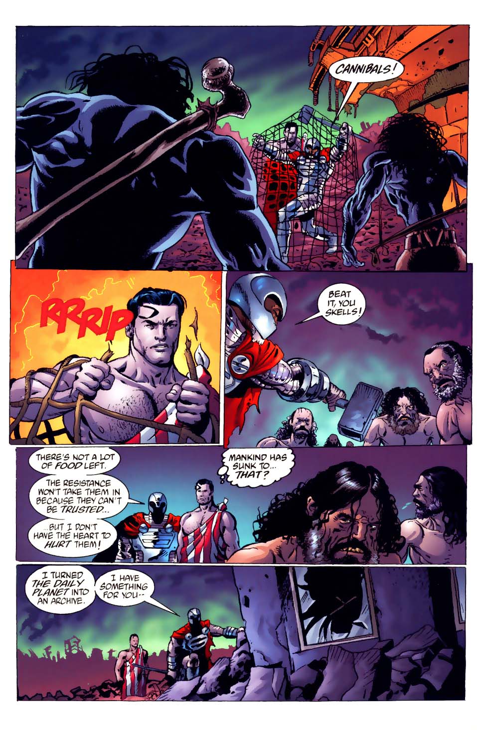 Read online Superman vs. The Terminator: Death to the Future comic -  Issue #2 - 8