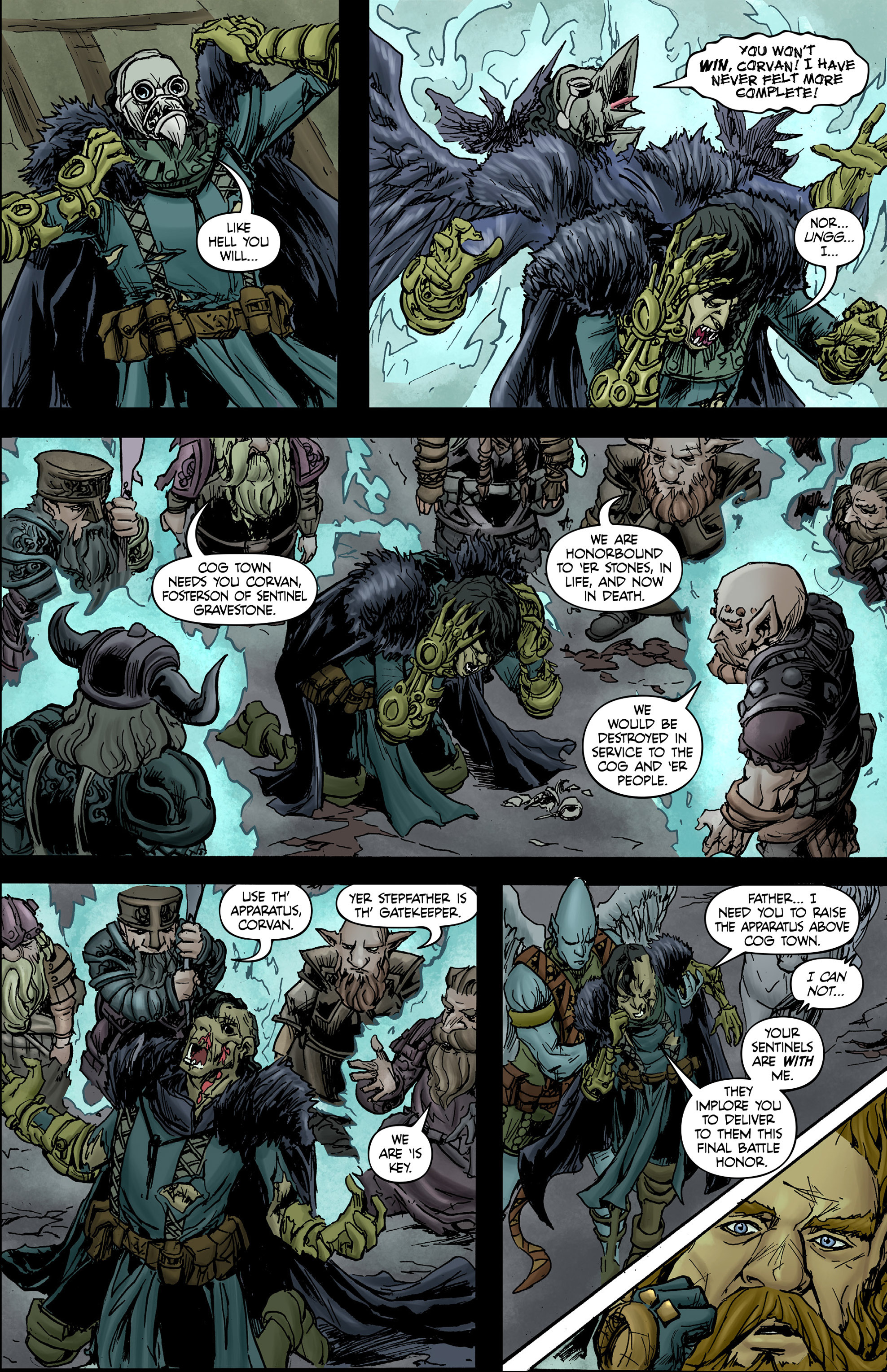 Read online Raven Nevermore comic -  Issue #9 - 23