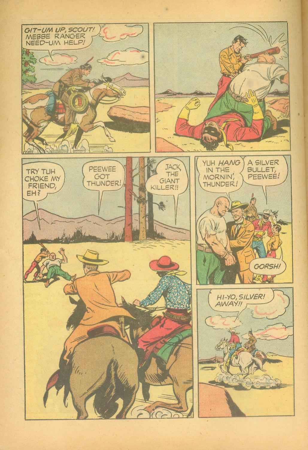 Read online The Lone Ranger (1948) comic -  Issue #35 - 38