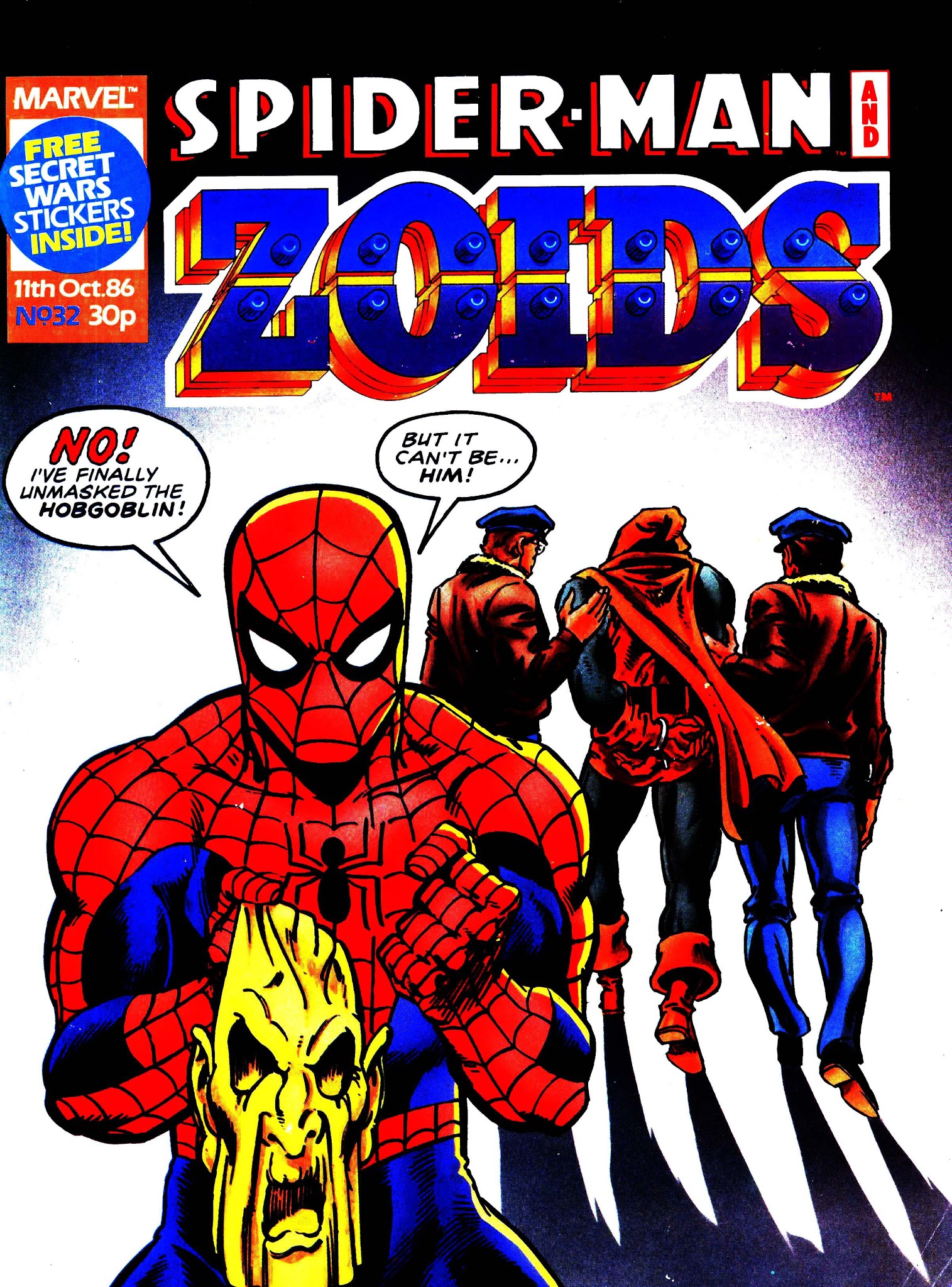 Read online Spider-Man and Zoids comic -  Issue #32 - 1