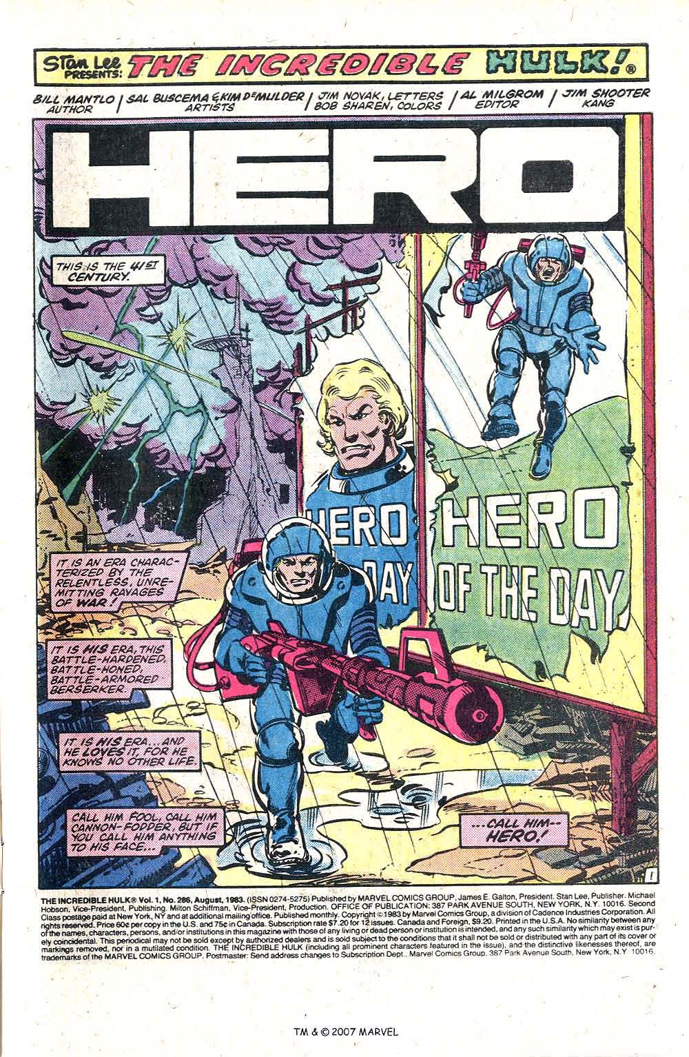 Read online The Incredible Hulk (1968) comic -  Issue #286 - 3
