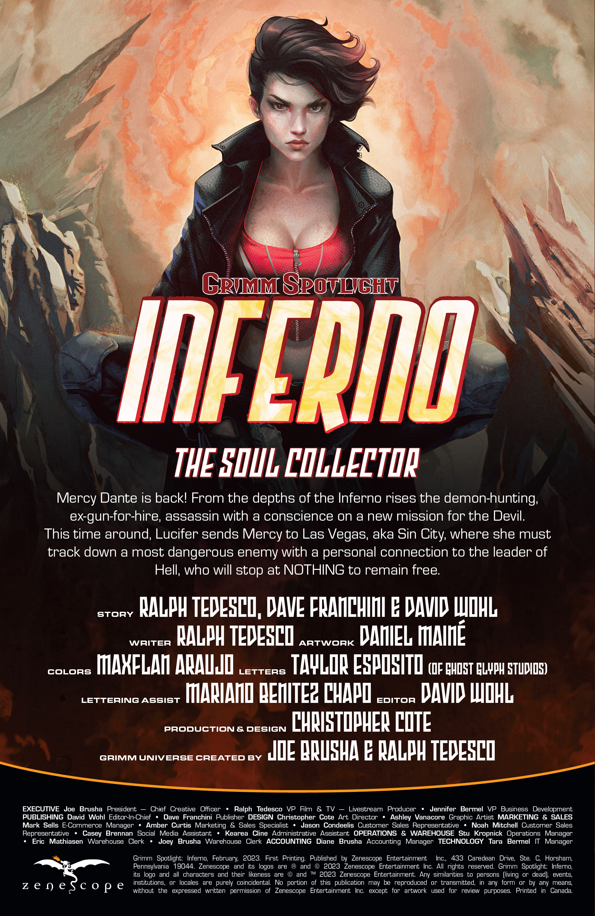 Read online Grimm Spotlight: Inferno comic -  Issue # Full - 2