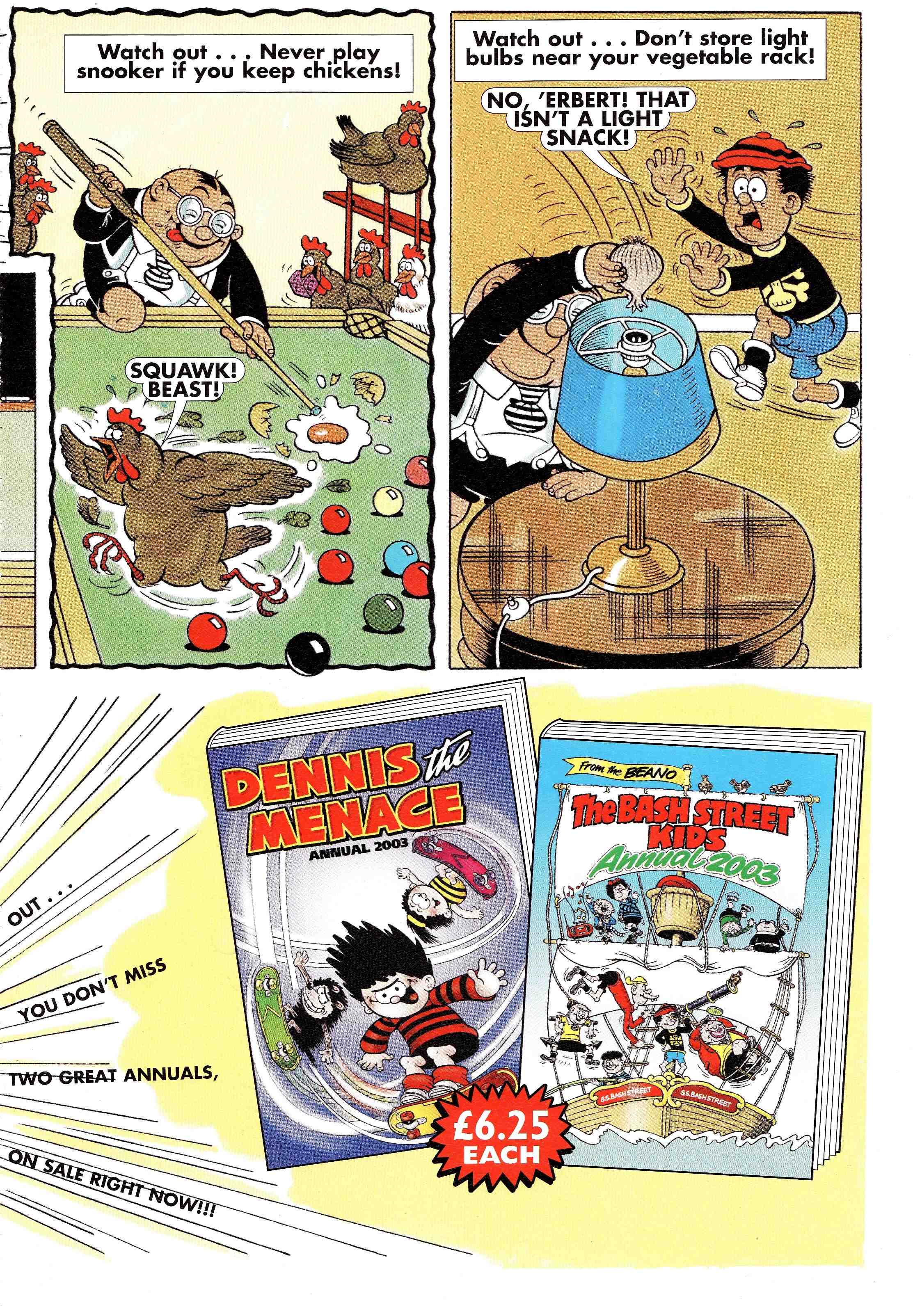 Read online The Beano Book (Annual) comic -  Issue #2003 - 135