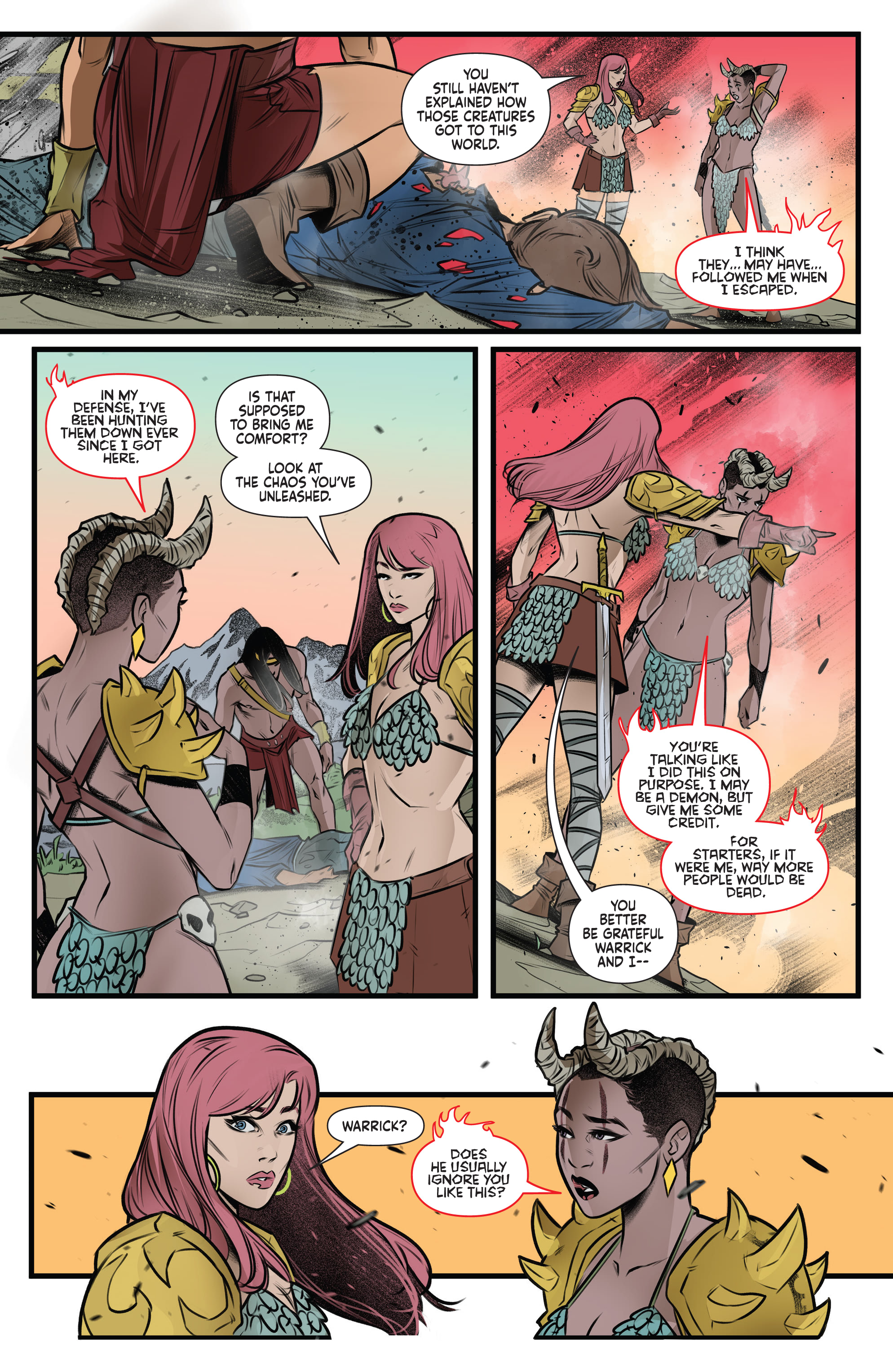 Read online Red Sonja / Hell Sonja comic -  Issue #1 - 27
