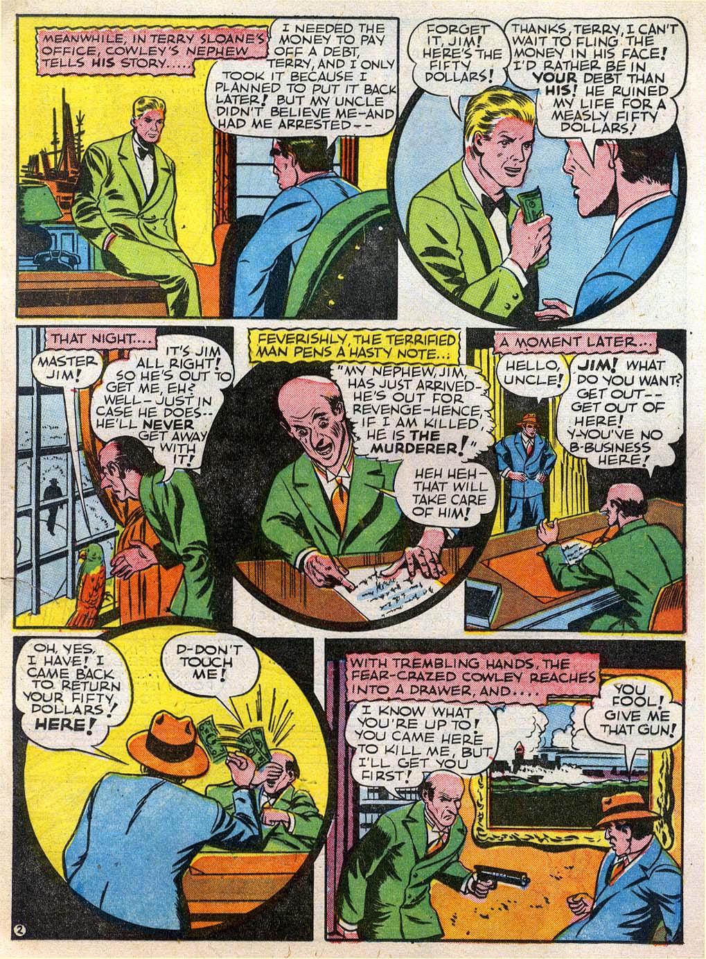 Read online Sensation (Mystery) Comics comic -  Issue #27 - 43