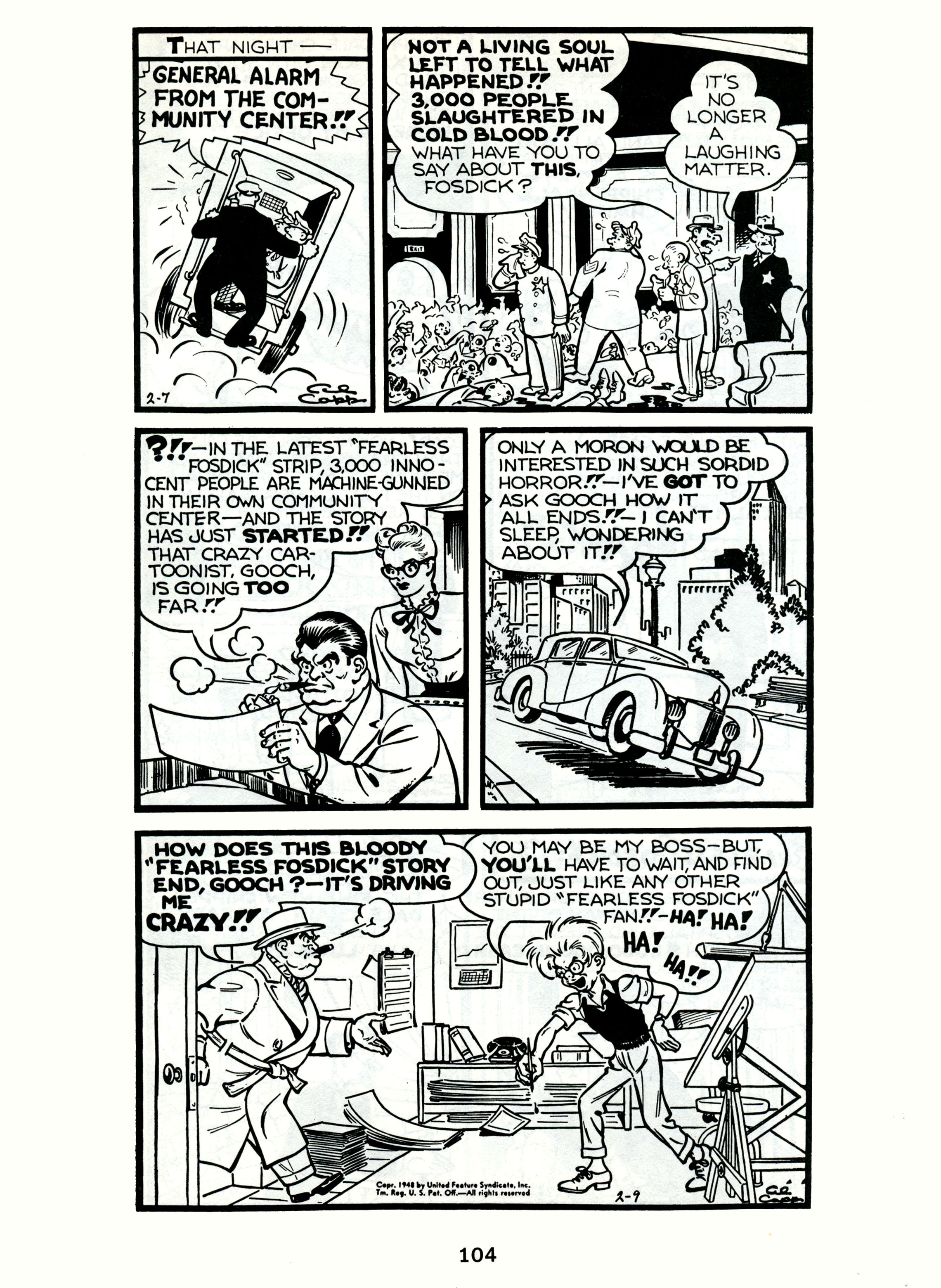 Read online Fearless Fosdick comic -  Issue # TPB - 105