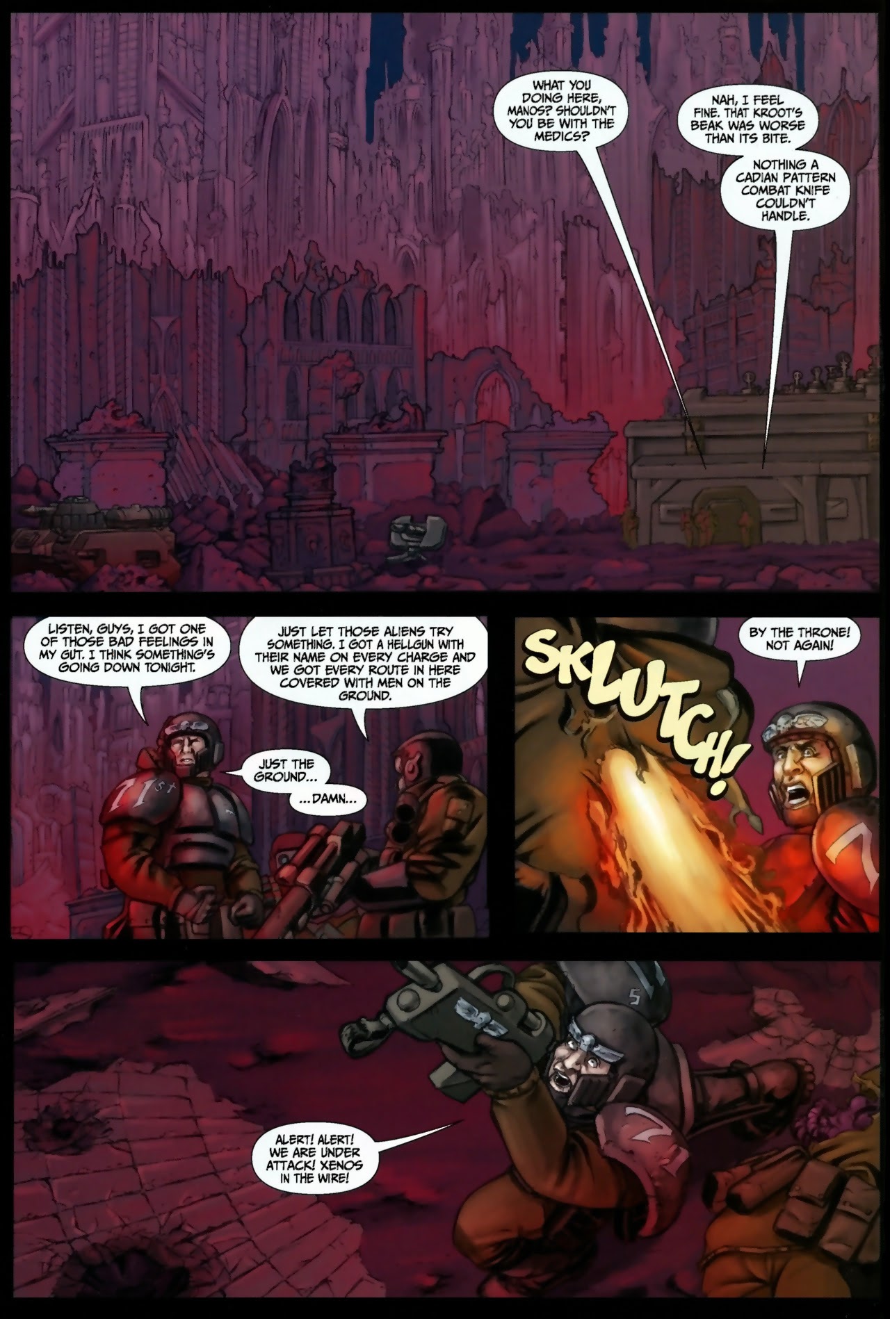 Read online Warhammer 40,000: Fire & Honour comic -  Issue #2 - 15