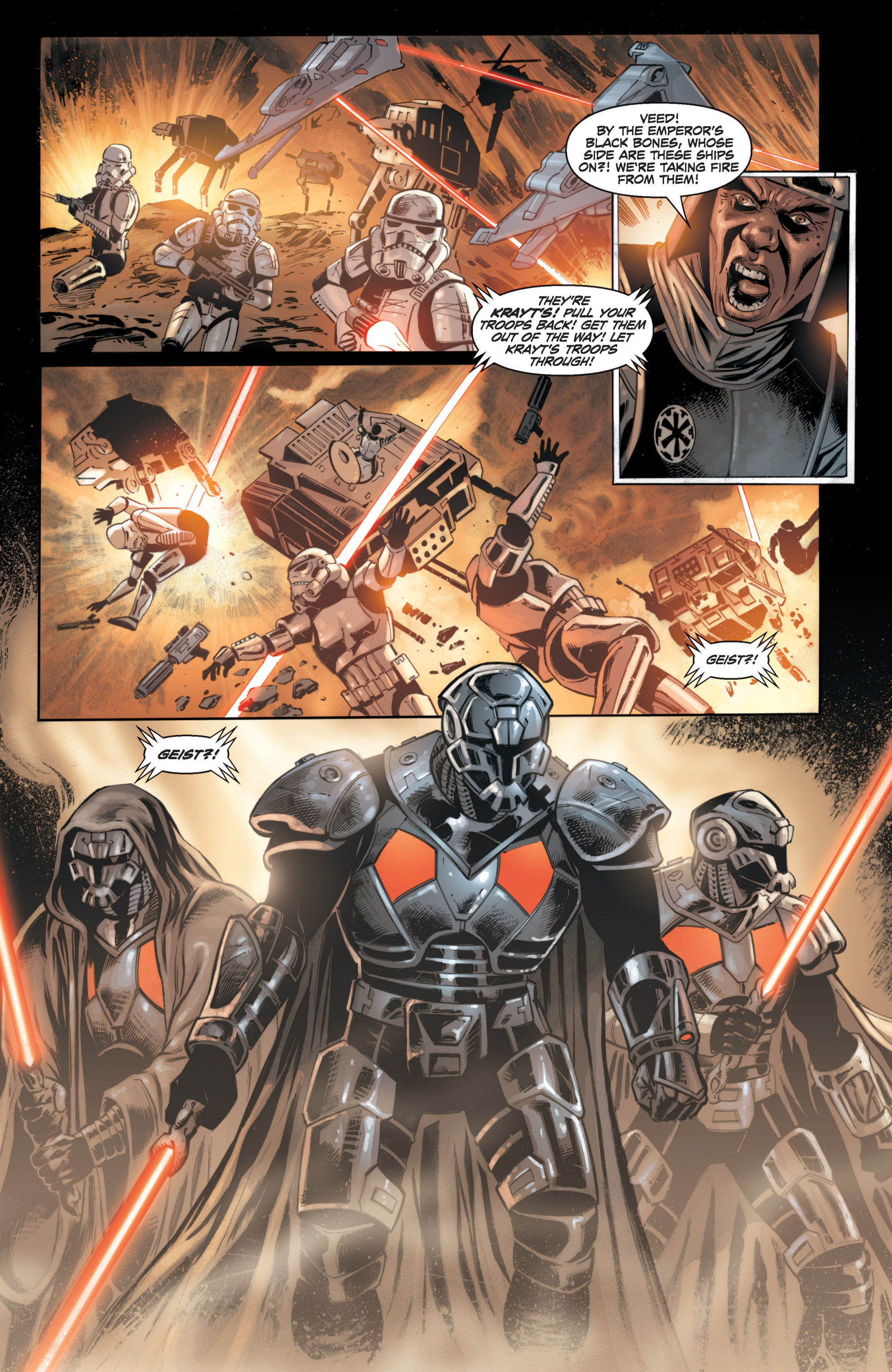 Read online Star Wars: Legacy War comic -  Issue #4 - 9