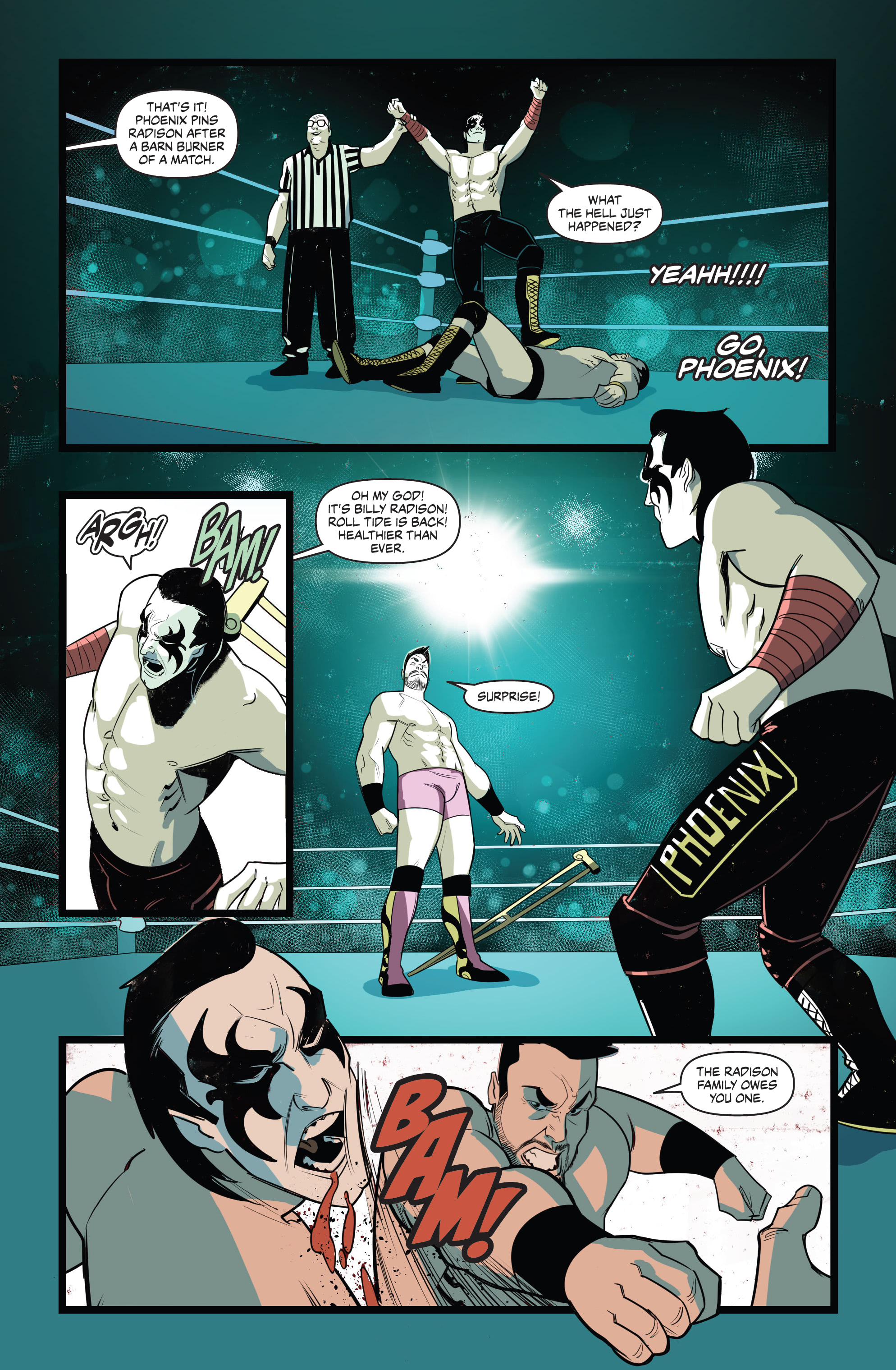 Read online Over the Ropes comic -  Issue # _TPB - 70