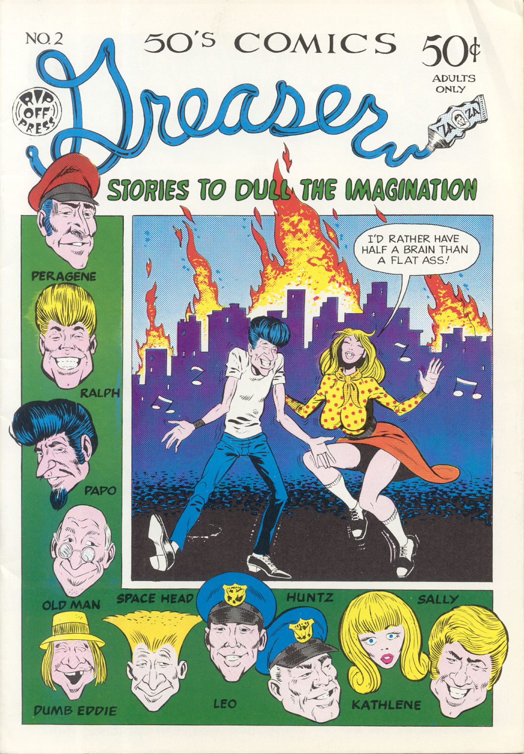Read online Greaser Comics comic -  Issue #2 - 2