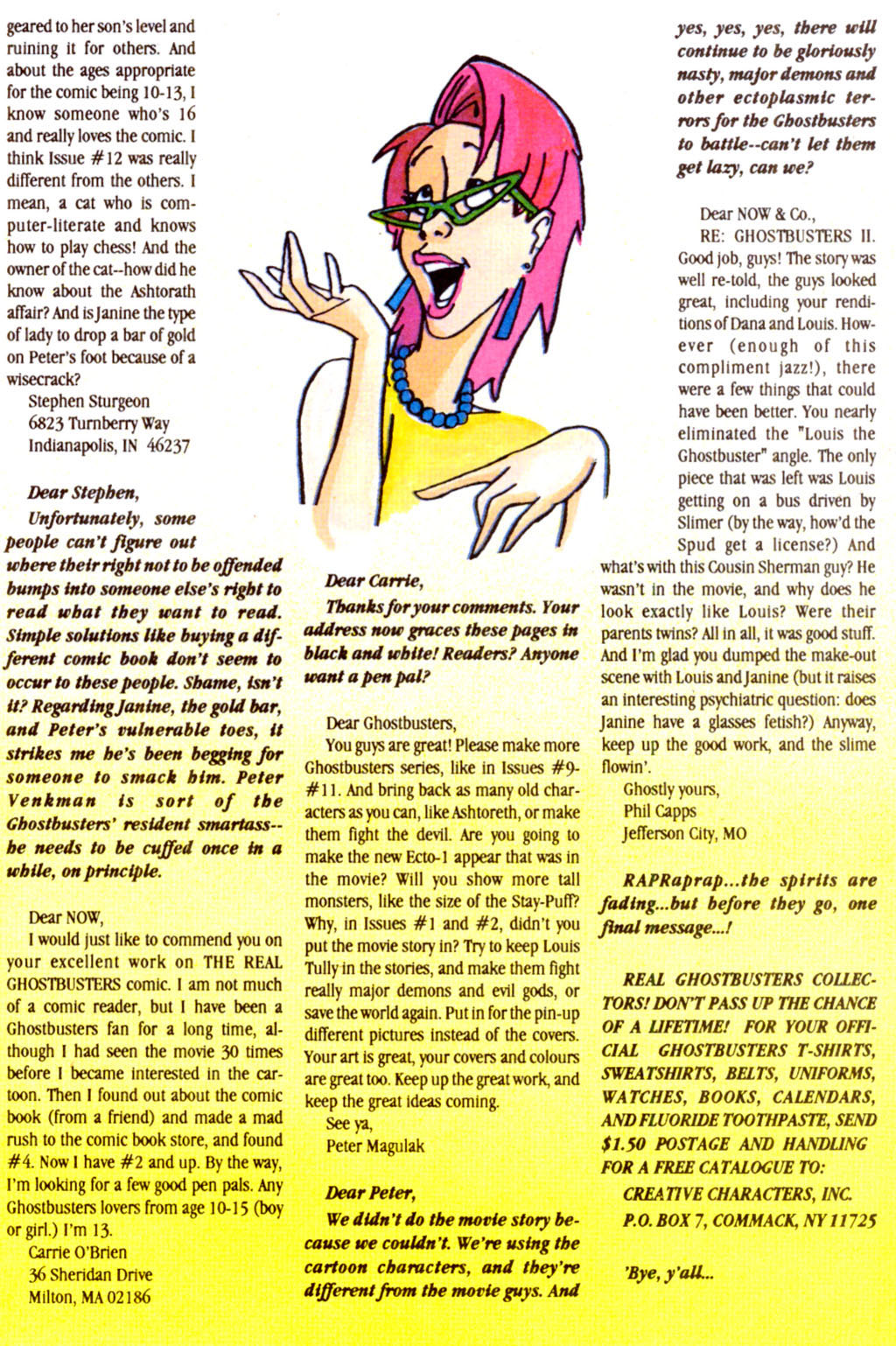 Read online Real Ghostbusters comic -  Issue #21 - 22