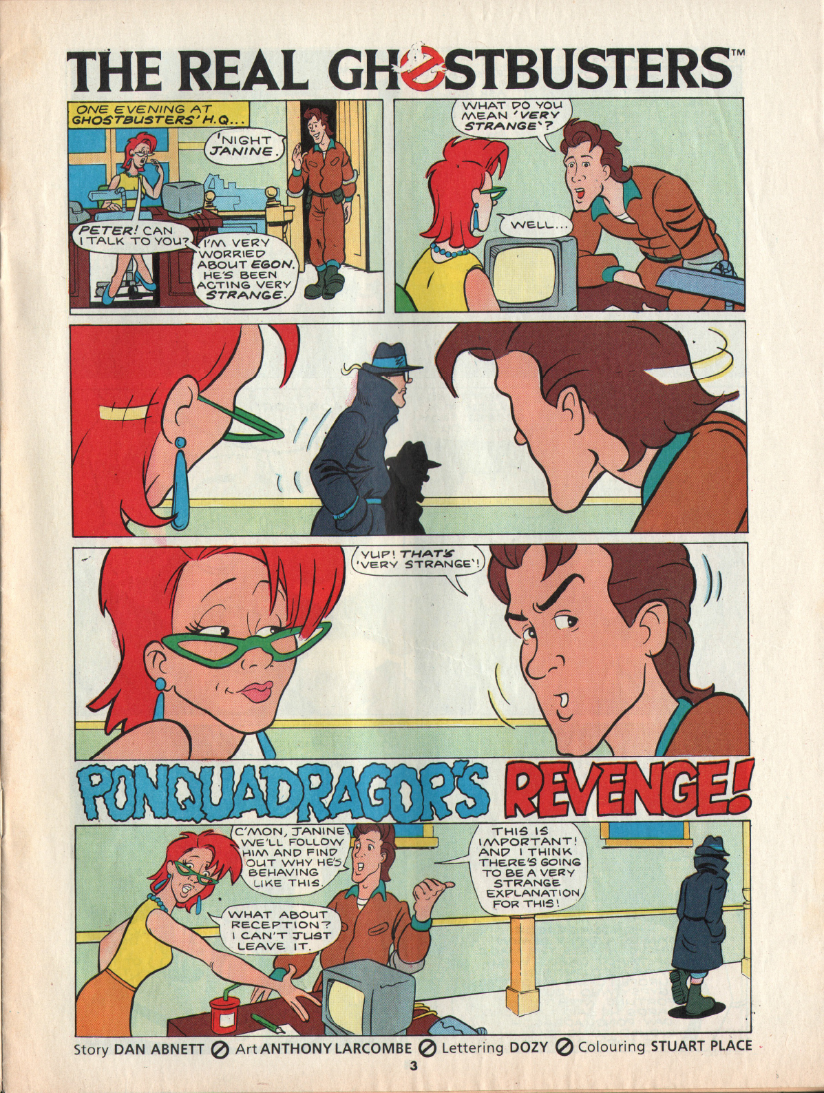Read online The Real Ghostbusters comic -  Issue #21 - 3