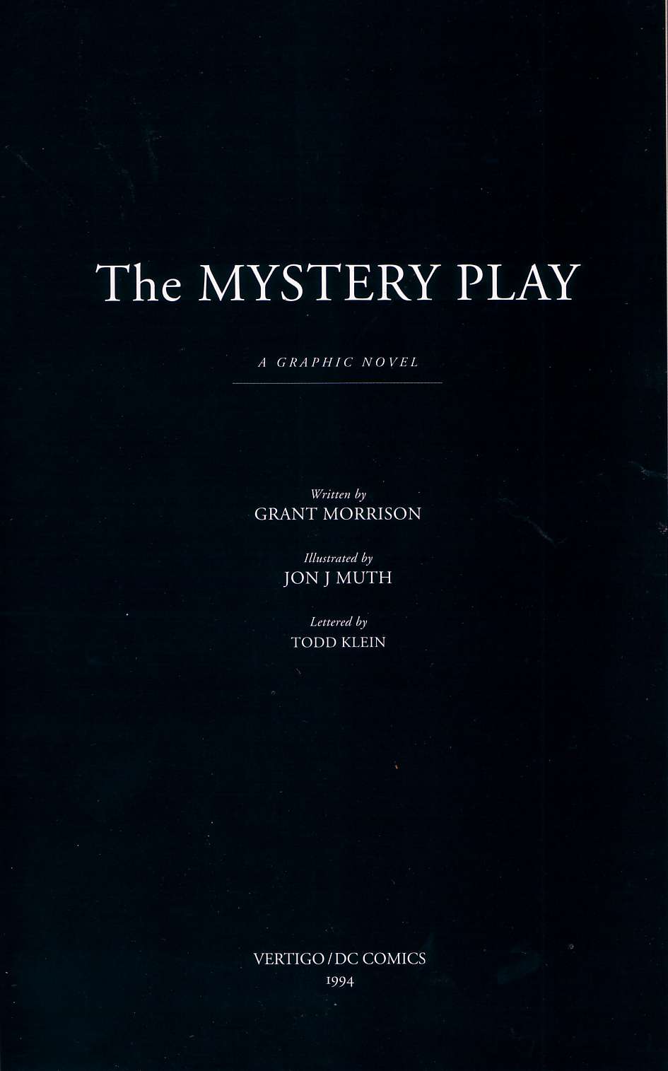 Read online The Mystery Play comic -  Issue # Full - 3