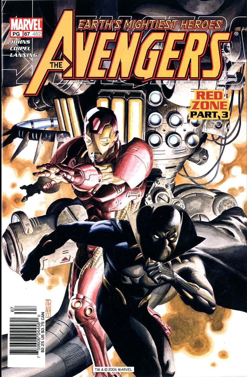 Read online The Avengers (1963) comic -  Issue #482 - 1