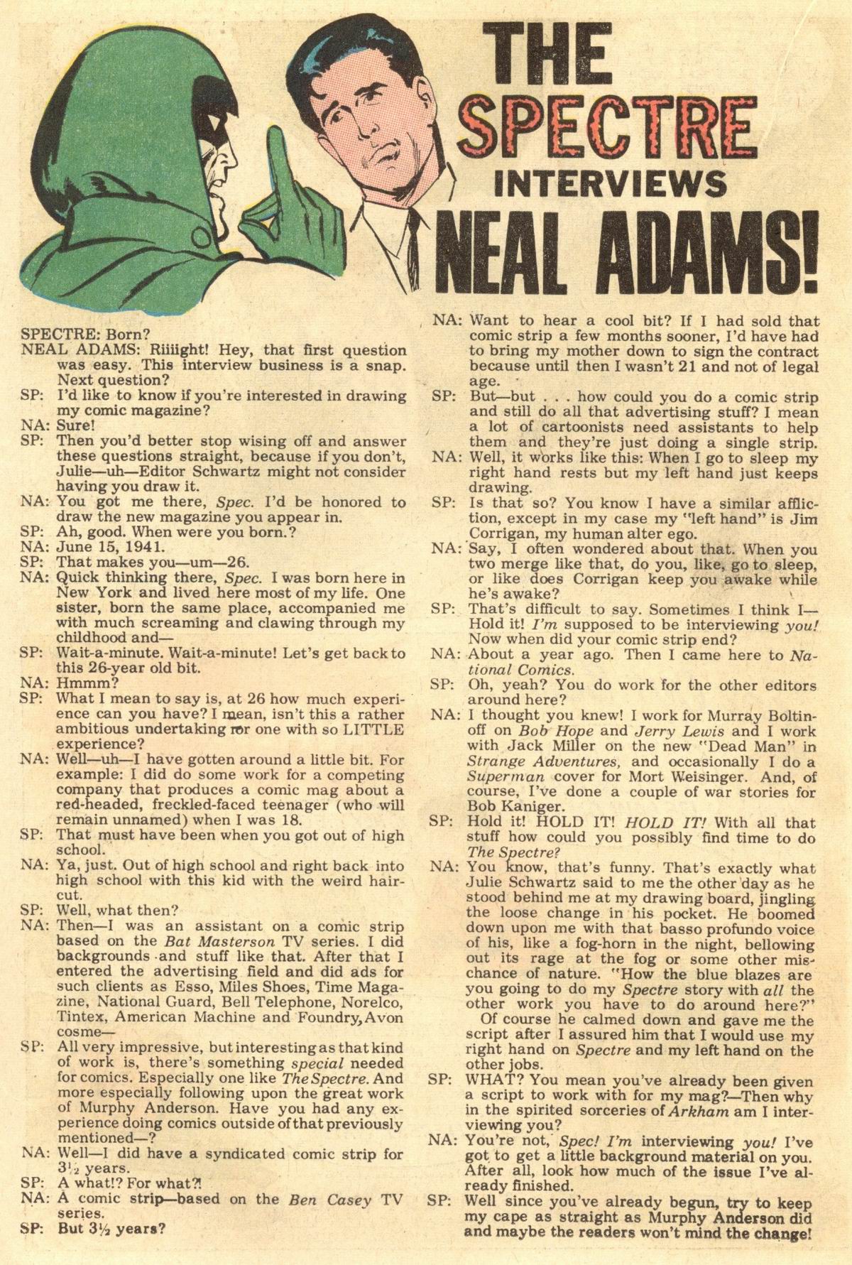 Read online The Spectre (1967) comic -  Issue #2 - 18