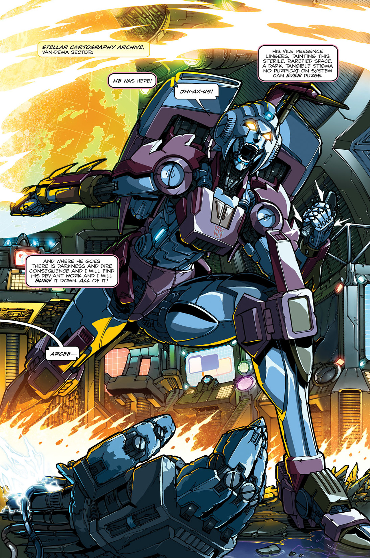 Read online Transformers Spotlight Arcee comic Issue Full