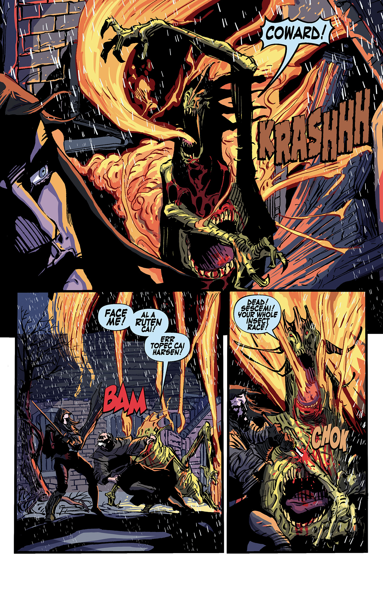 Read online Solomon Kane: Death's Black Riders comic -  Issue #4 - 22