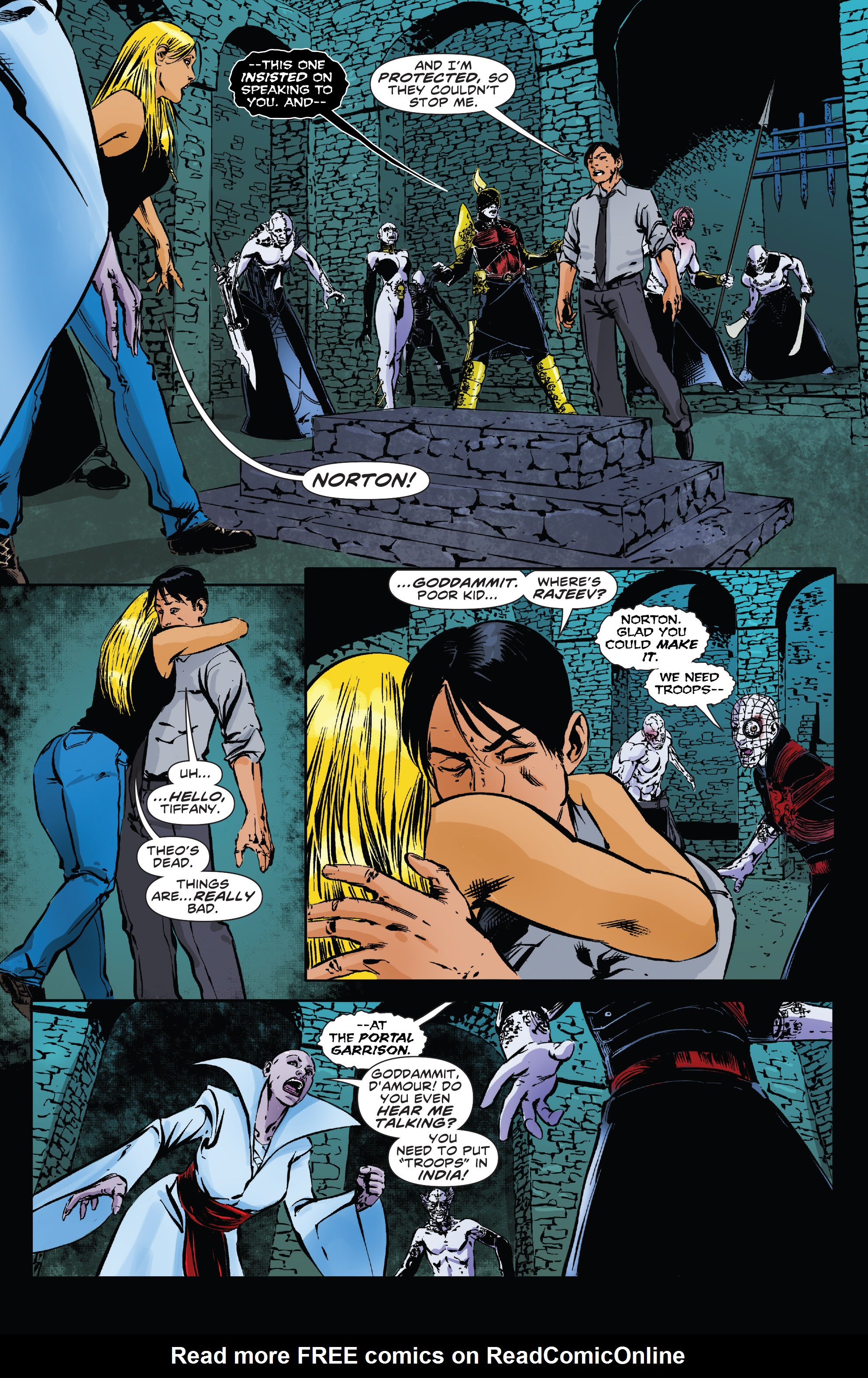 Read online Clive Barker's Hellraiser: The Dark Watch comic -  Issue # TPB 3 - 86