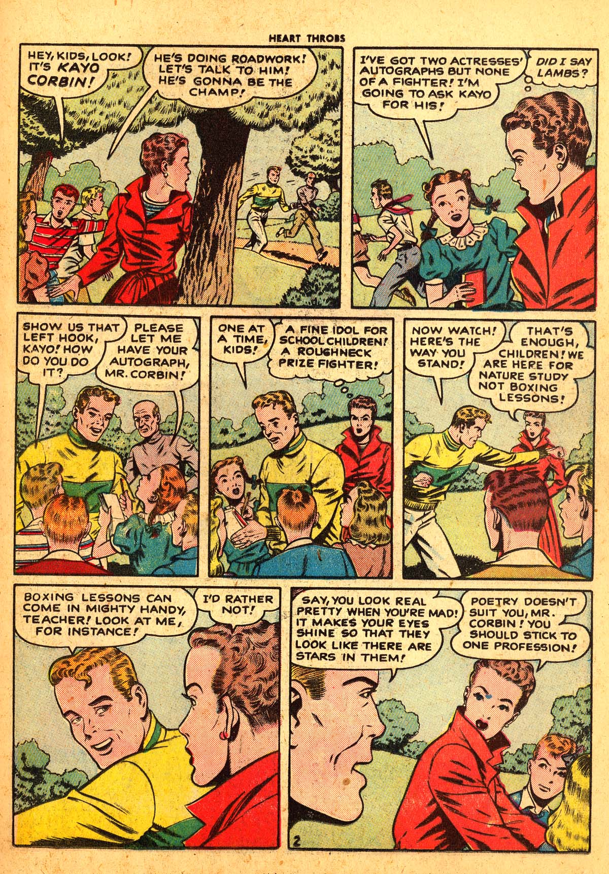 Read online Heart Throbs comic -  Issue #1 - 13