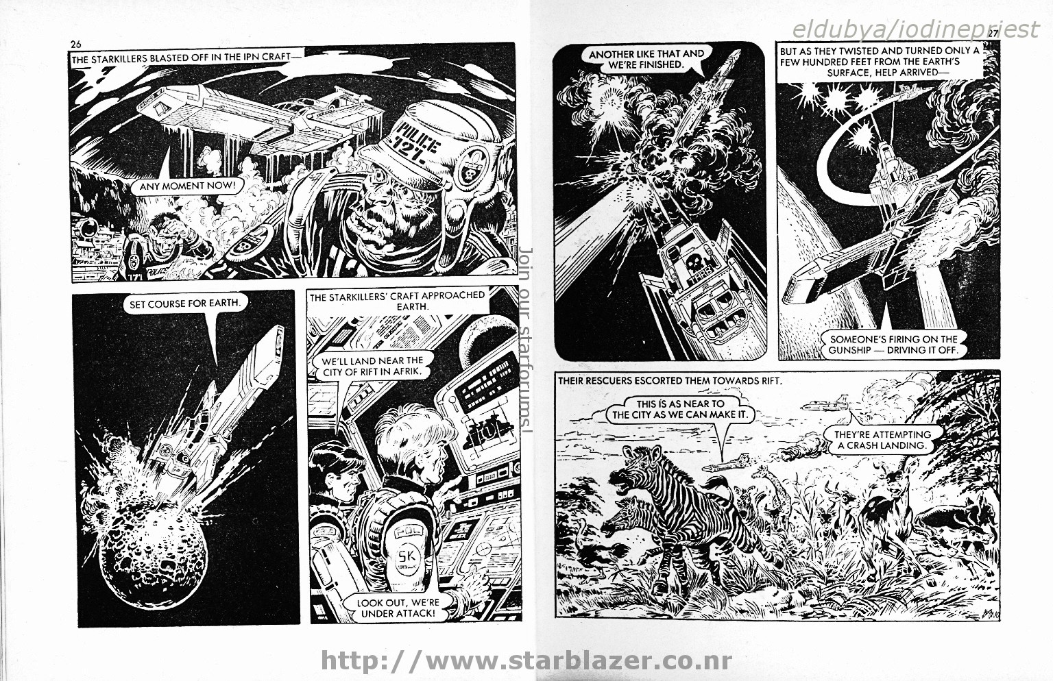 Read online Starblazer comic -  Issue #155 - 15