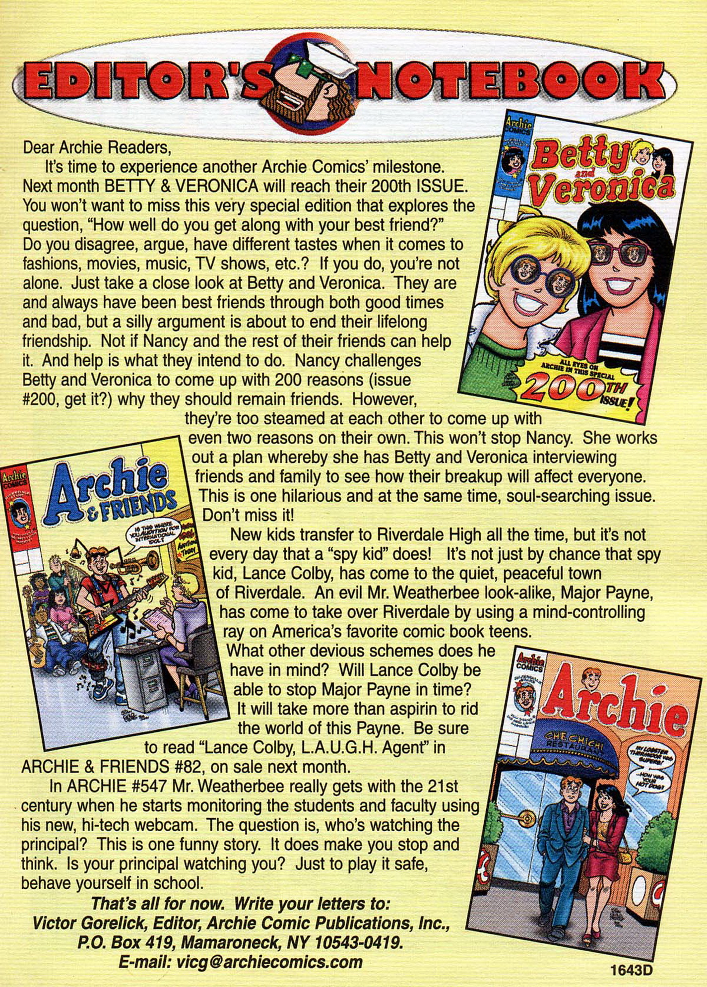 Read online Archie's Pals 'n' Gals Double Digest Magazine comic -  Issue #84 - 189