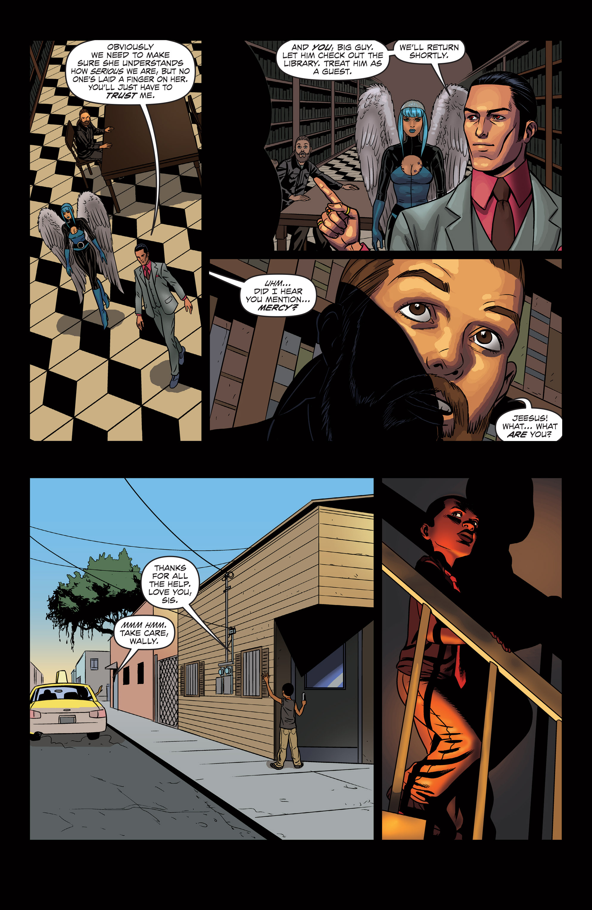 Read online Mercy Sparx (2013) comic -  Issue #5 - 9
