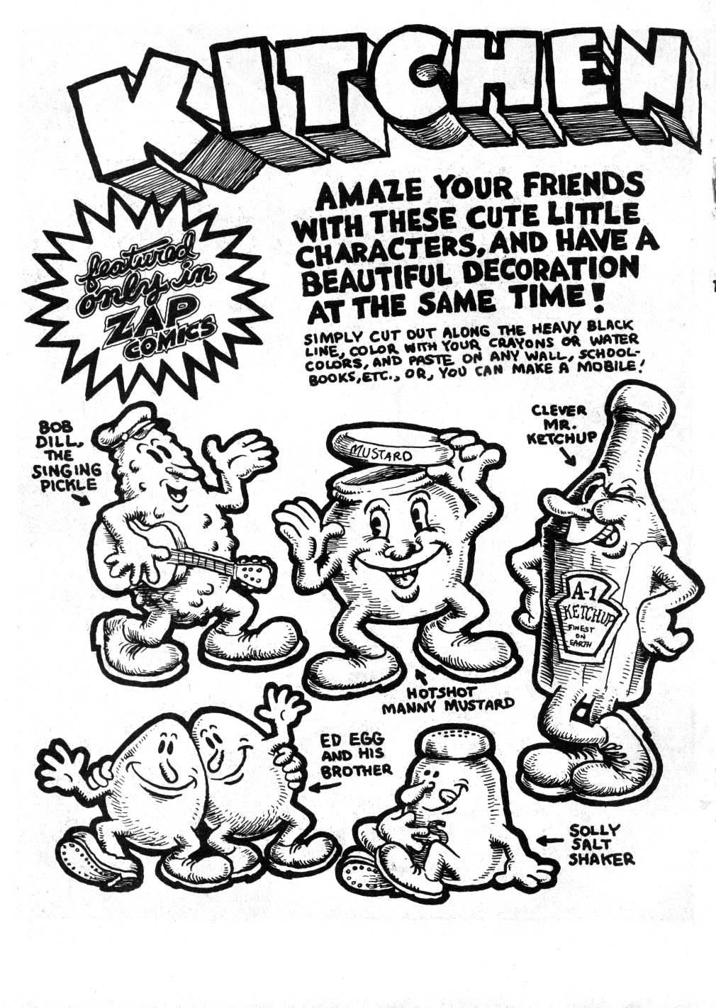 Read online Zap Comix comic -  Issue #1 - 14
