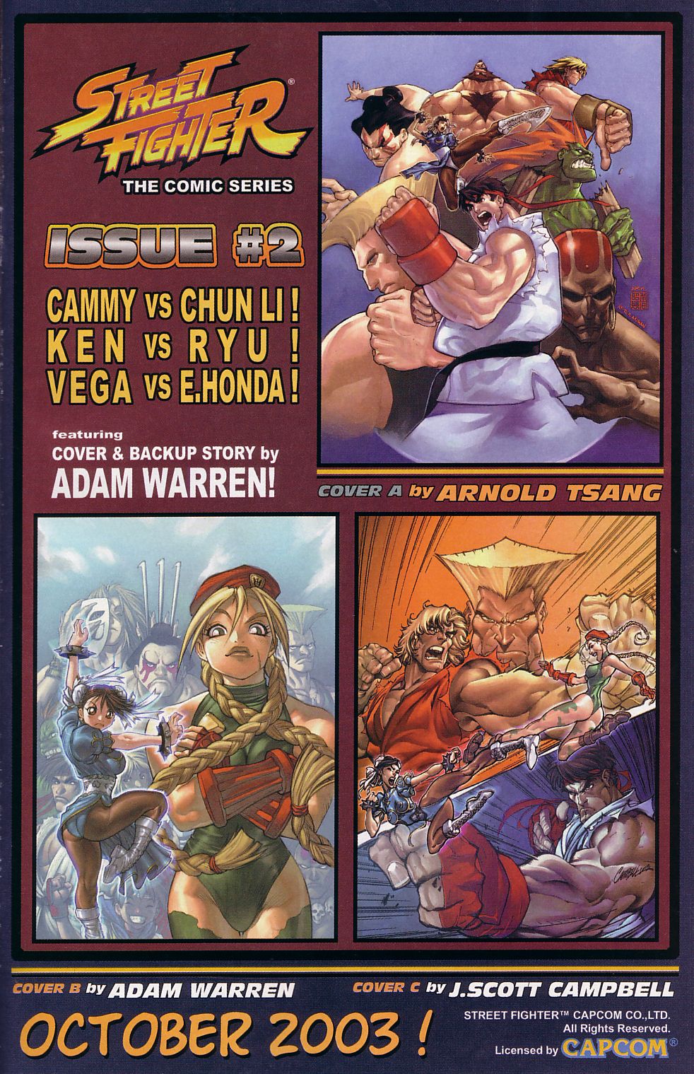 Read online Street Fighter (2003) comic -  Issue #1 - 30