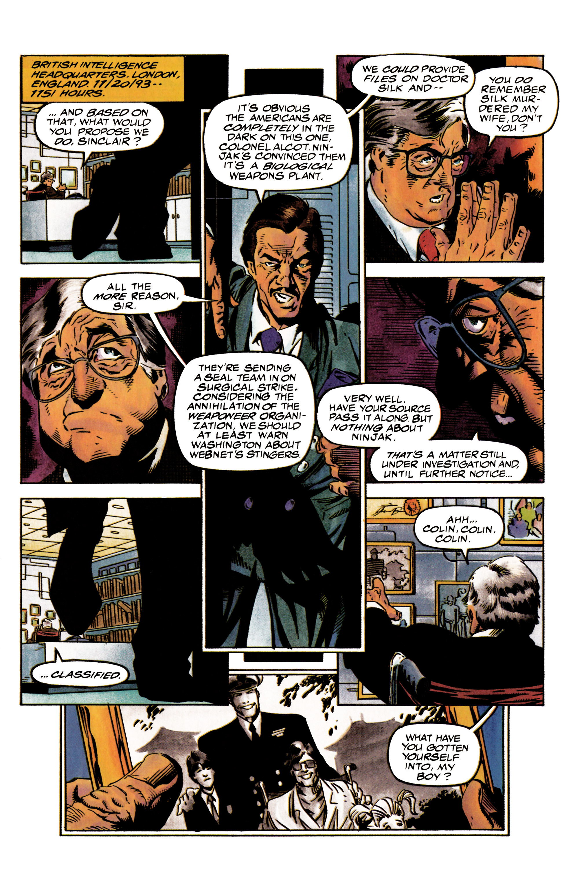 Read online Valiant Masters Ninjak comic -  Issue # TPB (Part 1) - 45