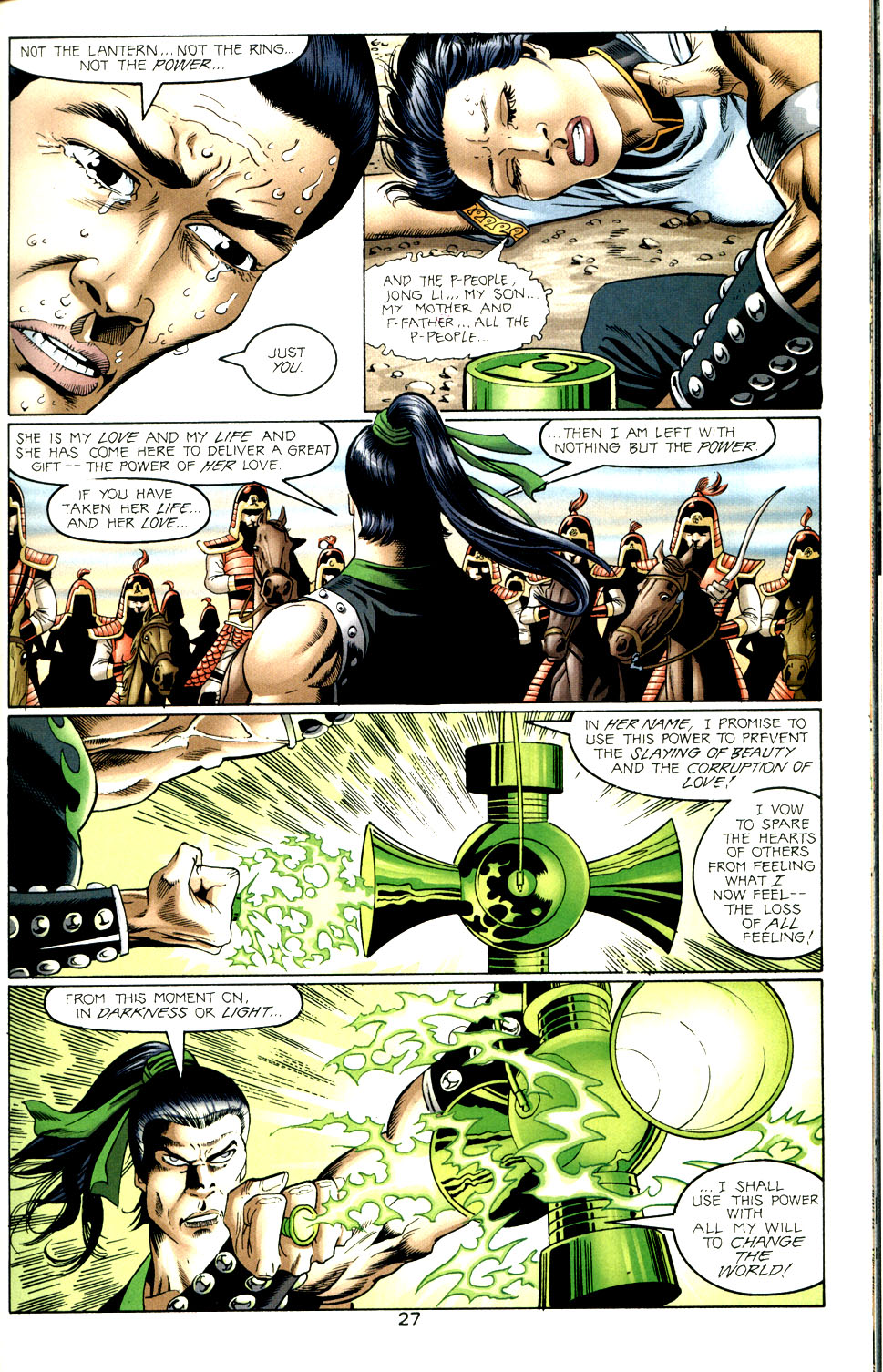 Read online Green Lantern: Dragon Lord comic -  Issue #3 - 29