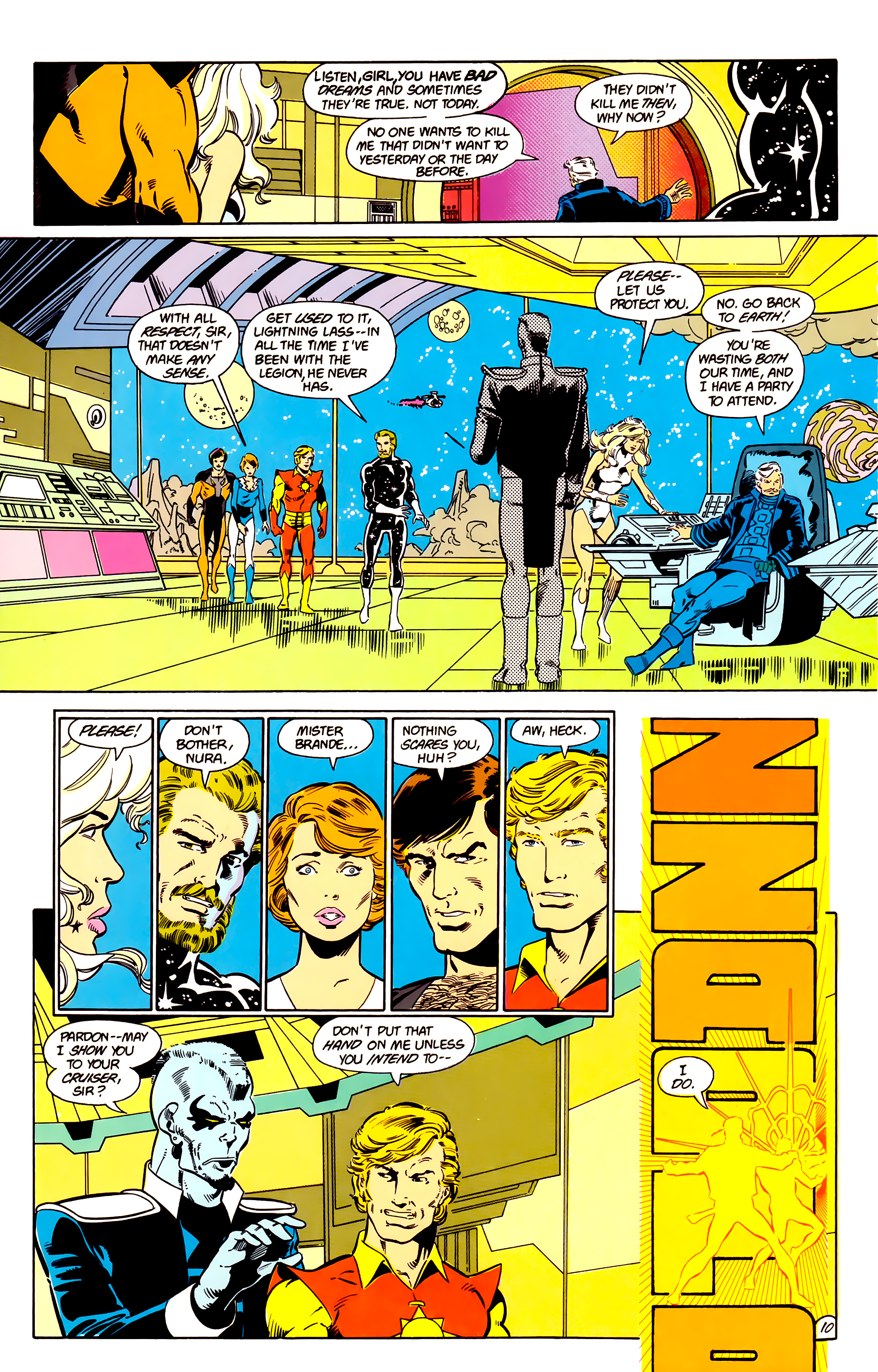 Read online Legion of Super-Heroes (1984) comic -  Issue #17 - 12