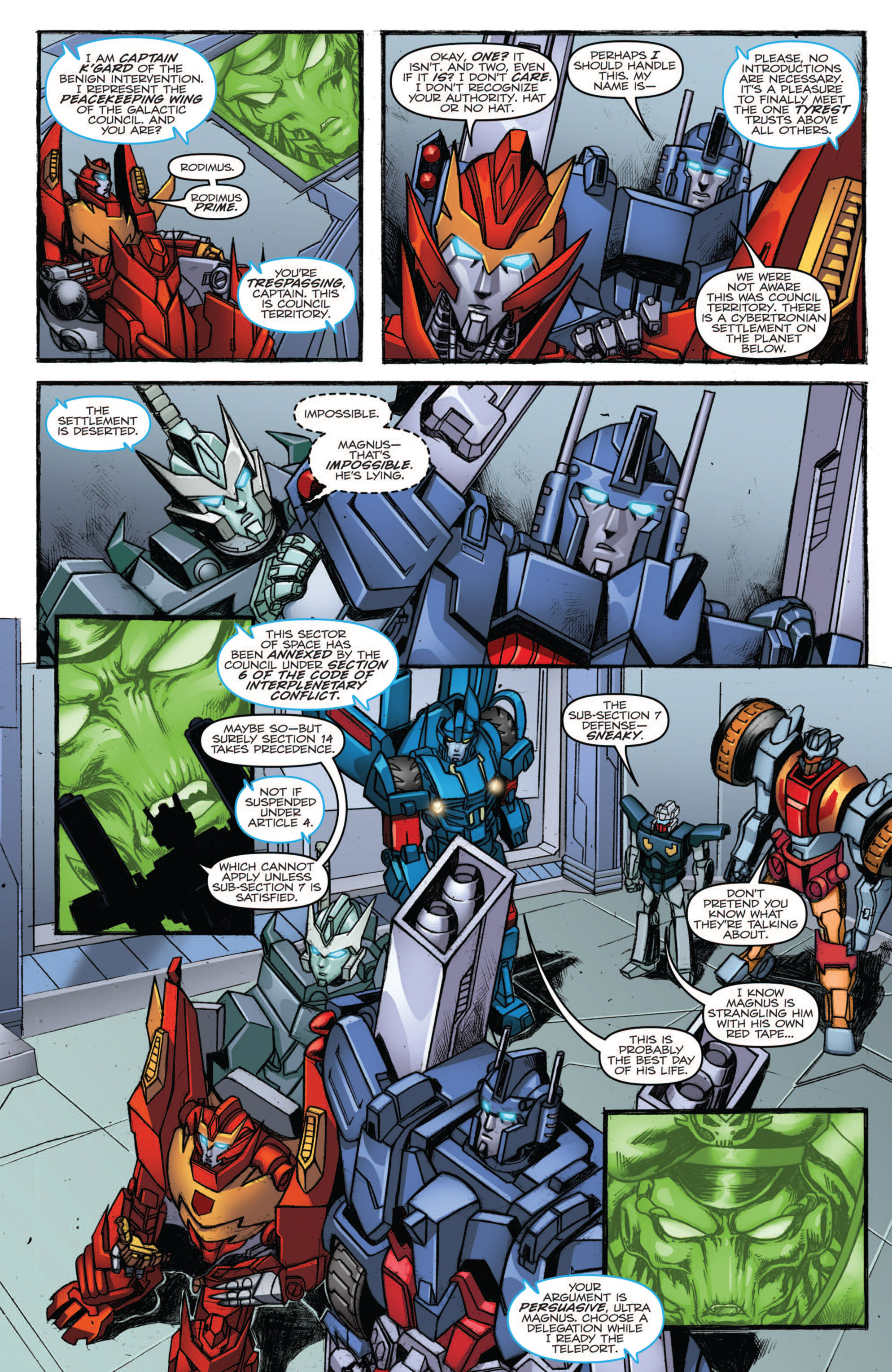 Read online The Transformers: More Than Meets The Eye comic -  Issue # Annual 2012 - 17