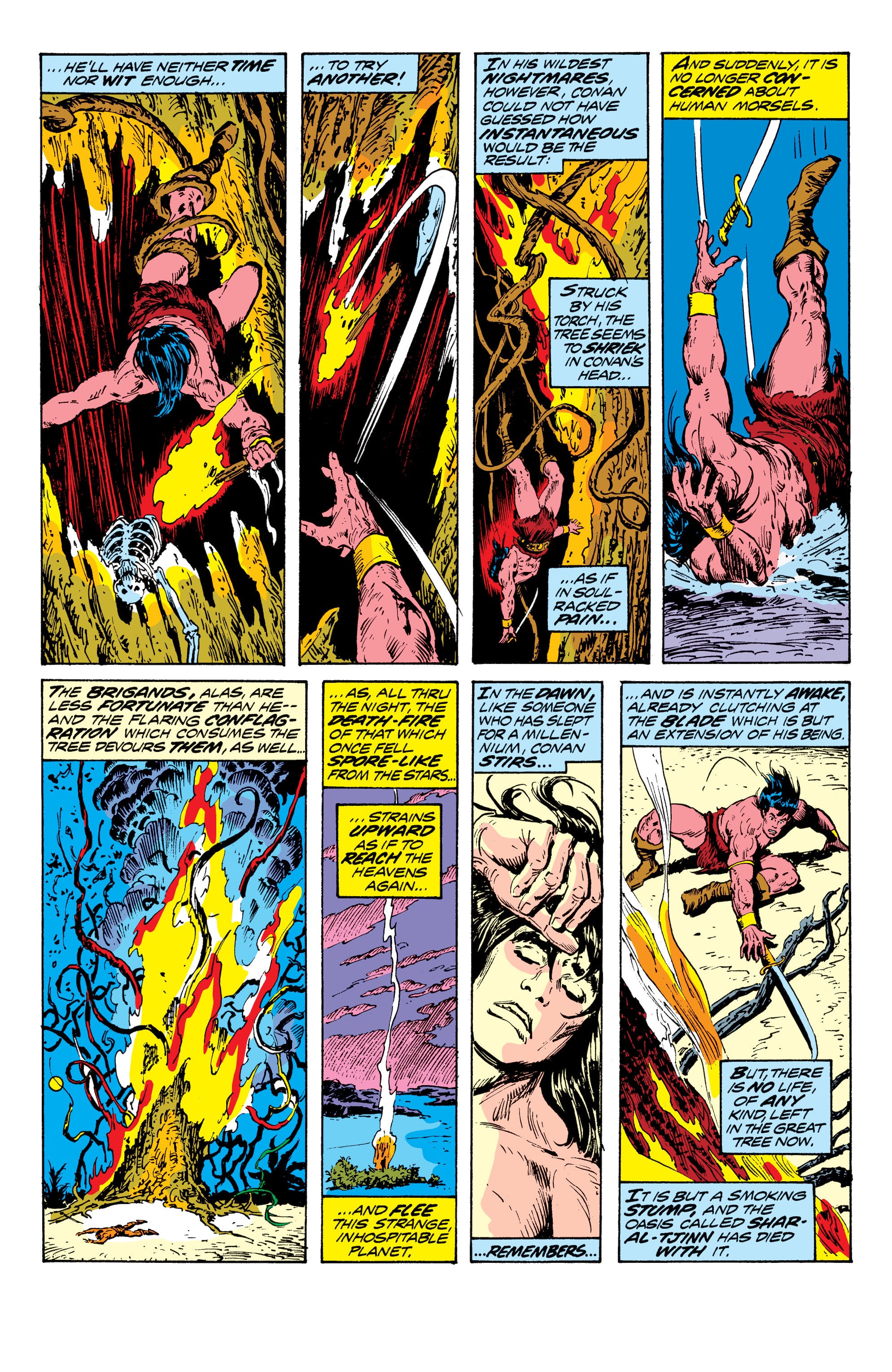 Read online Conan The Barbarian Epic Collection: The Original Marvel Years - The Curse Of The Golden Skull comic -  Issue # TPB (Part 3) - 98