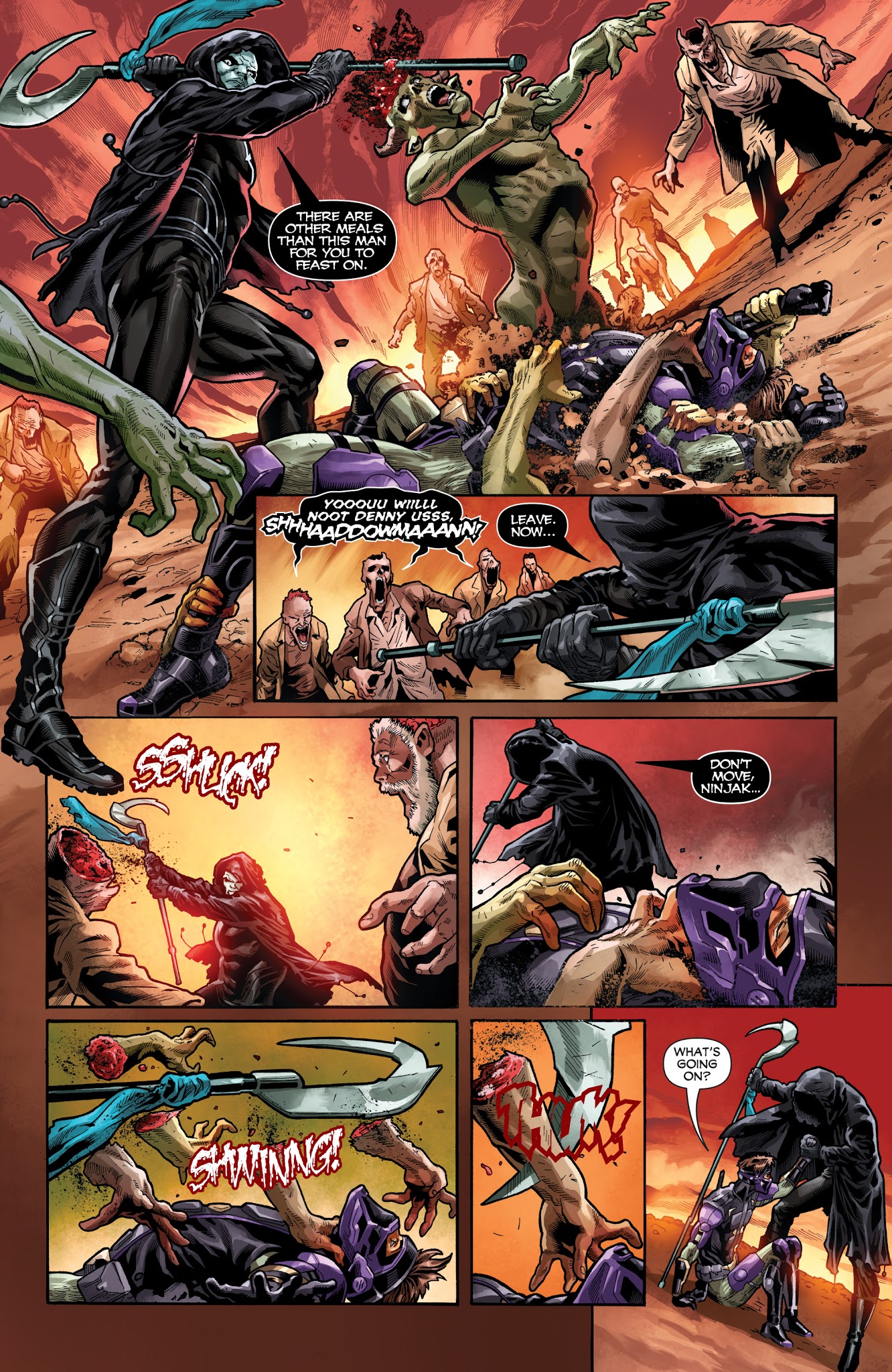 Read online Ninjak Vs. the Valiant Universe comic -  Issue #3 - 5