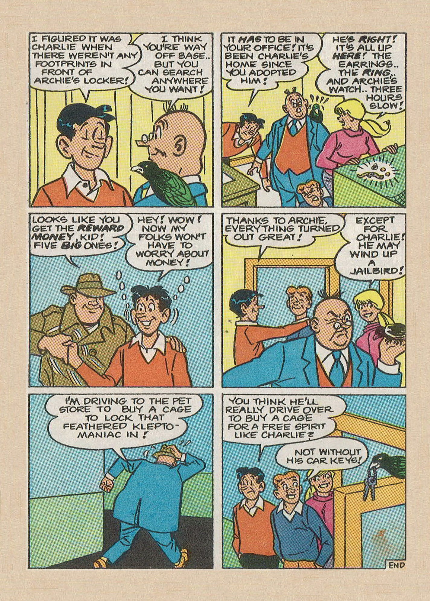 Read online Jughead Jones Comics Digest comic -  Issue #63 - 64