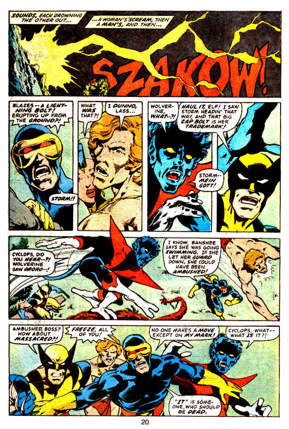 Read online Classic X-Men comic -  Issue #20 - 22