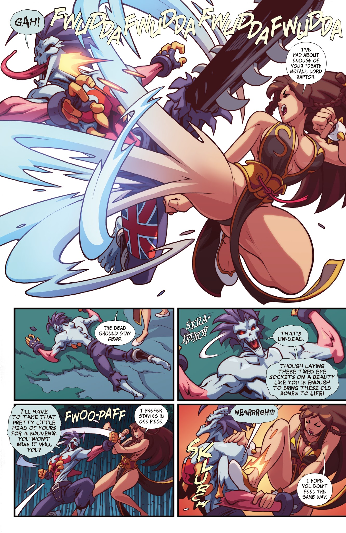 Read online Street Fighter VS Darkstalkers comic -  Issue #3 - 19