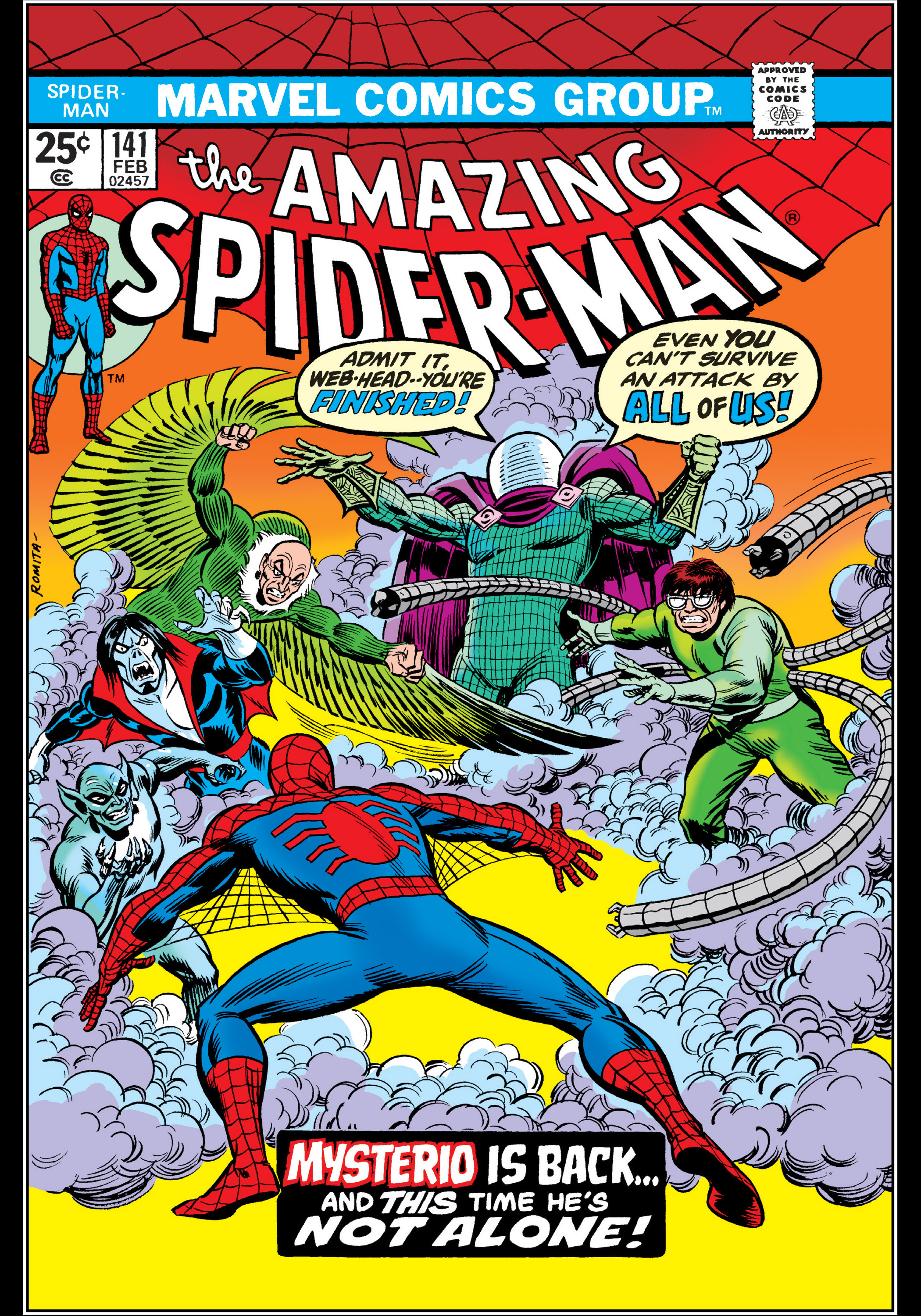 Read online Marvel Masterworks: The Amazing Spider-Man comic -  Issue # TPB 14 (Part 2) - 98
