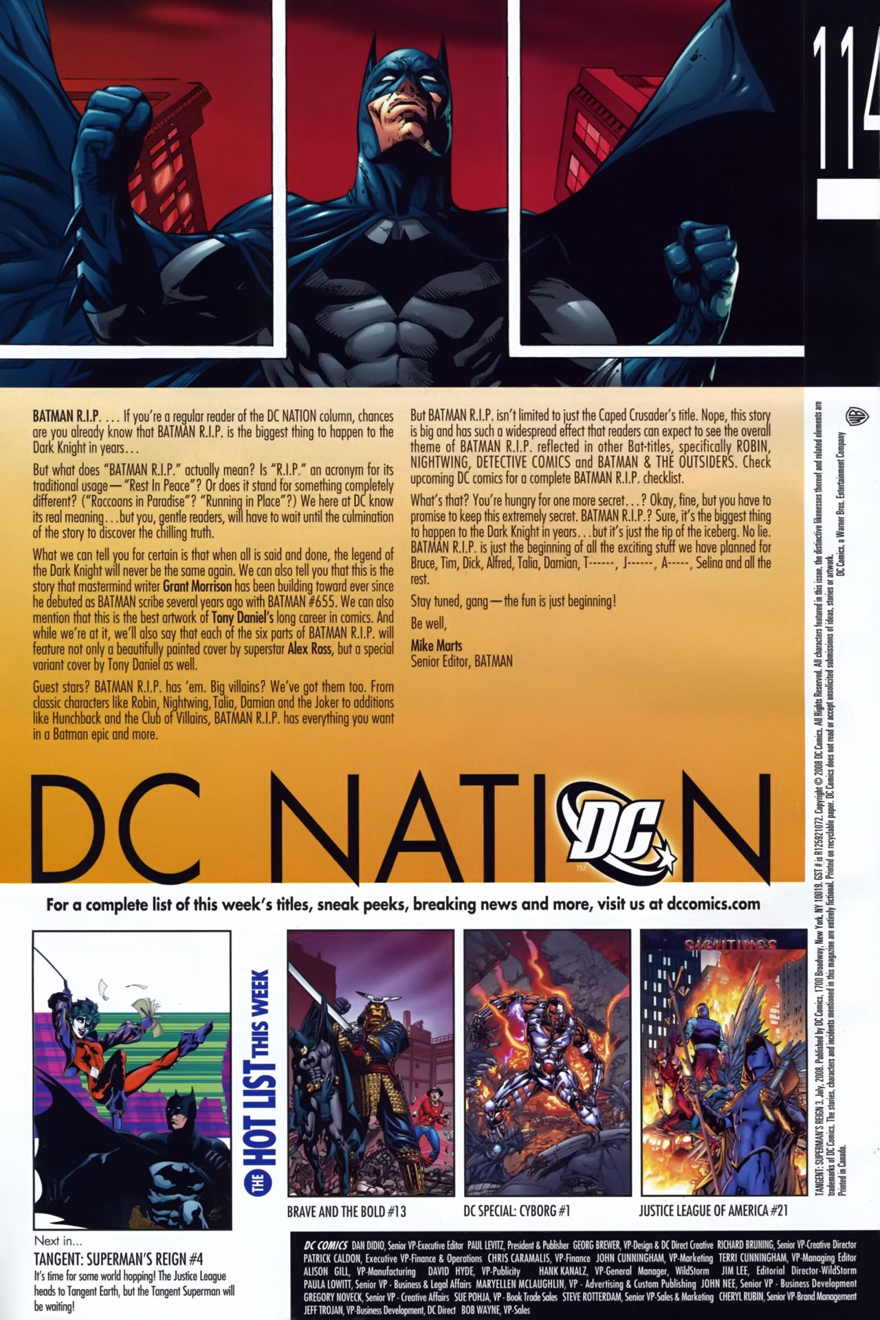 Read online Tangent: Superman's Reign comic -  Issue #3 - 24