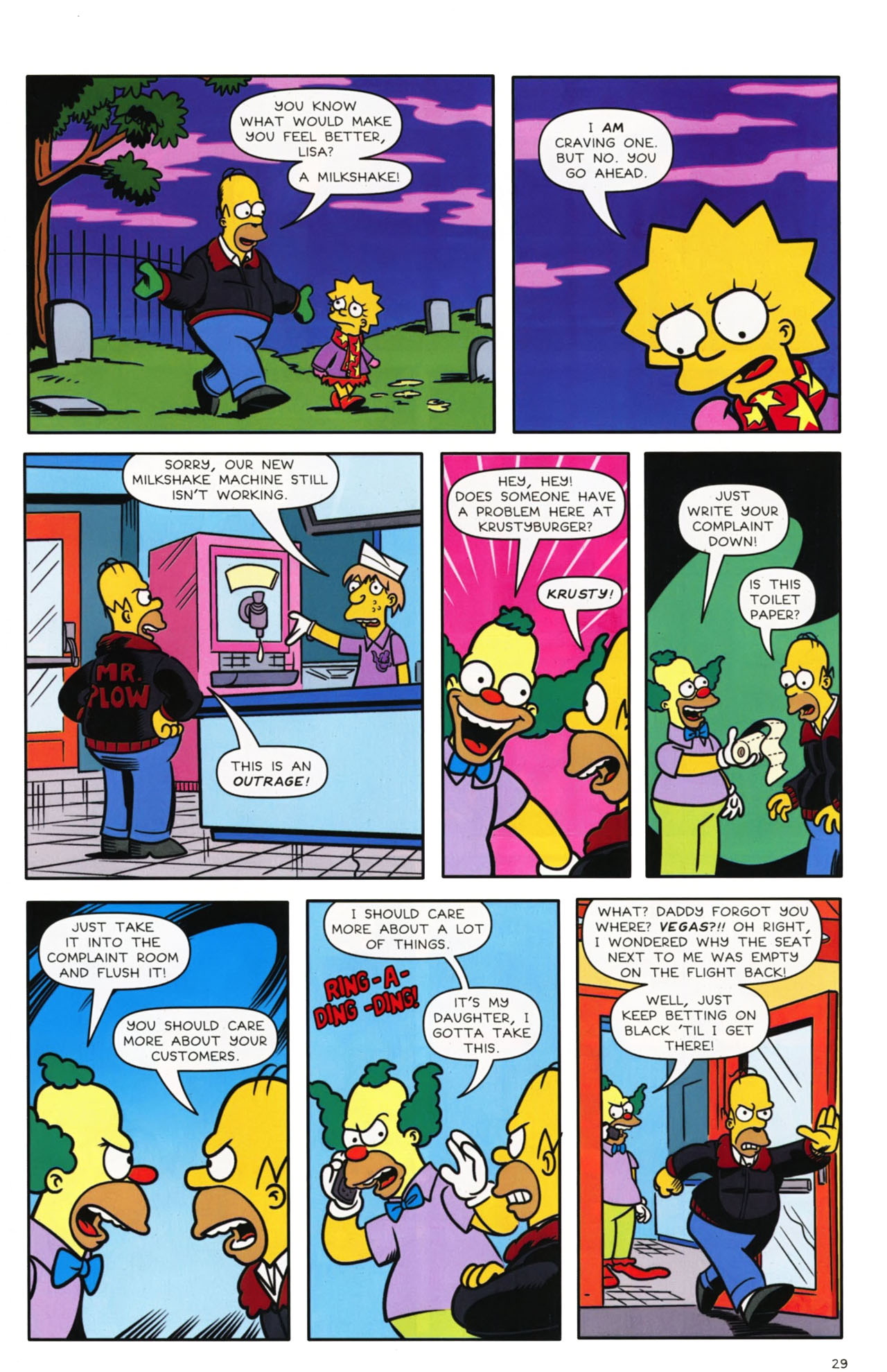 Read online Bongo Comics presents Comic Book Guy: The Comic Book comic -  Issue #3 - 24