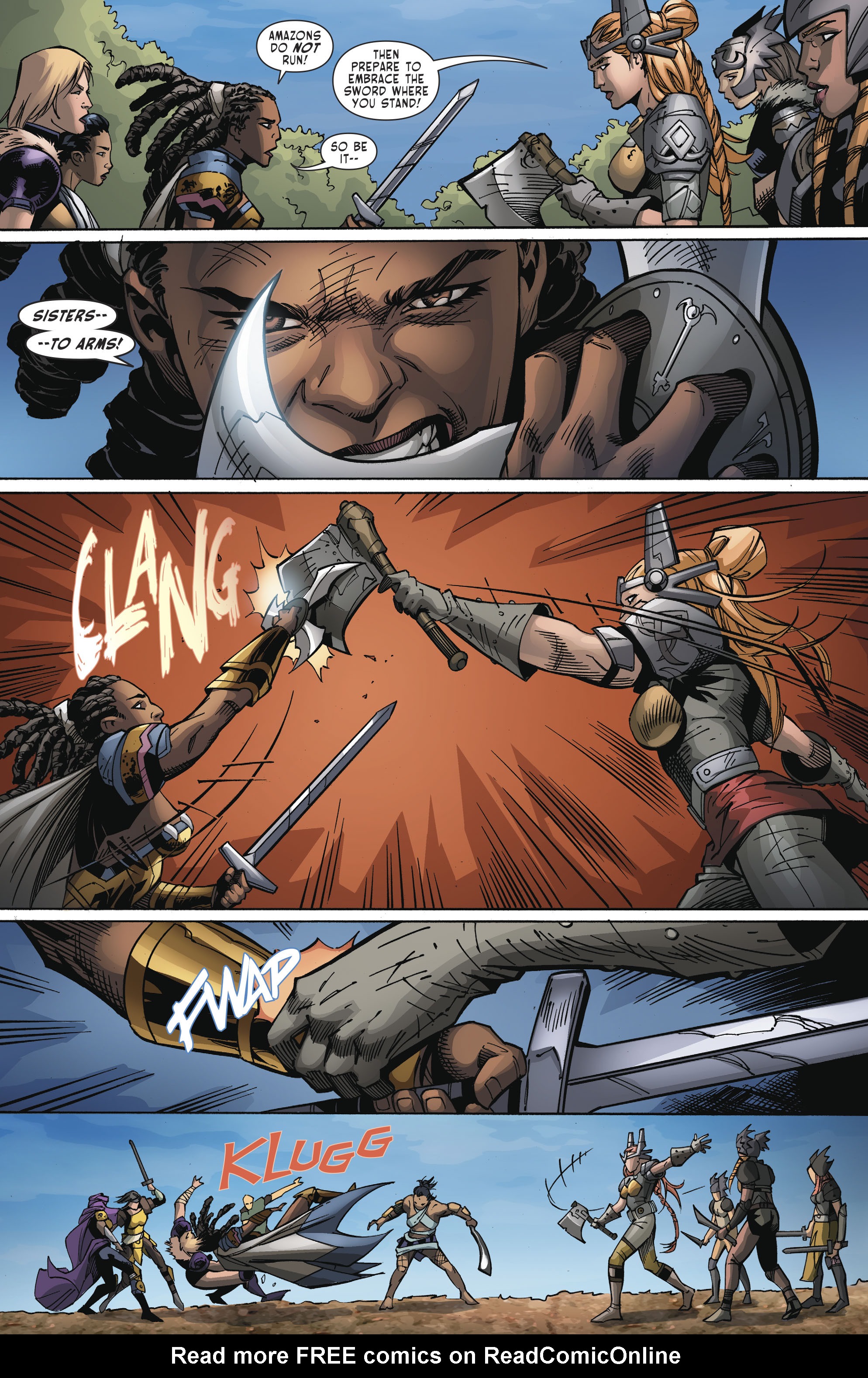 Read online The Odyssey of the Amazons comic -  Issue #3 - 9