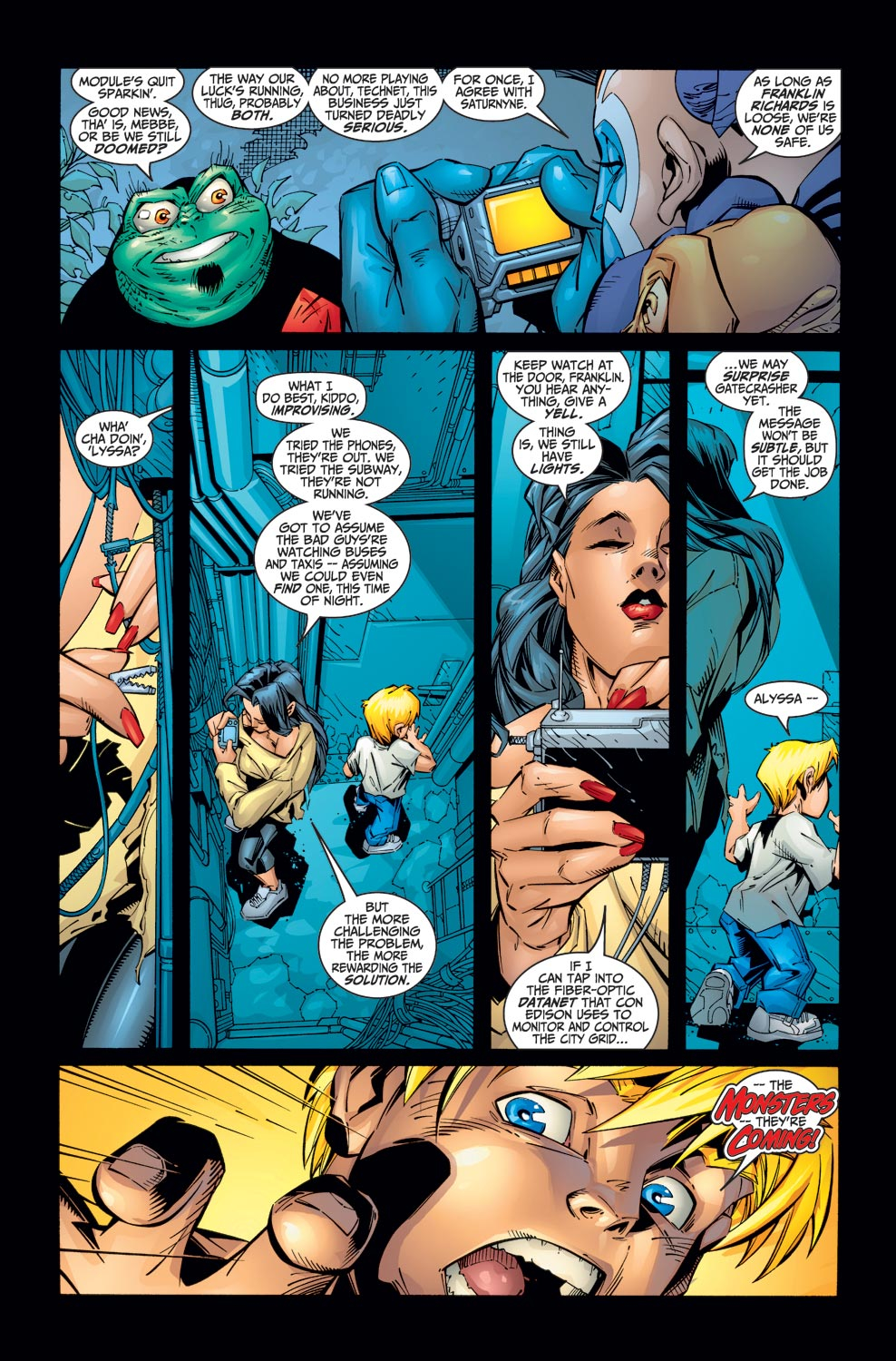 Read online Fantastic Four (1998) comic -  Issue #7 - 11