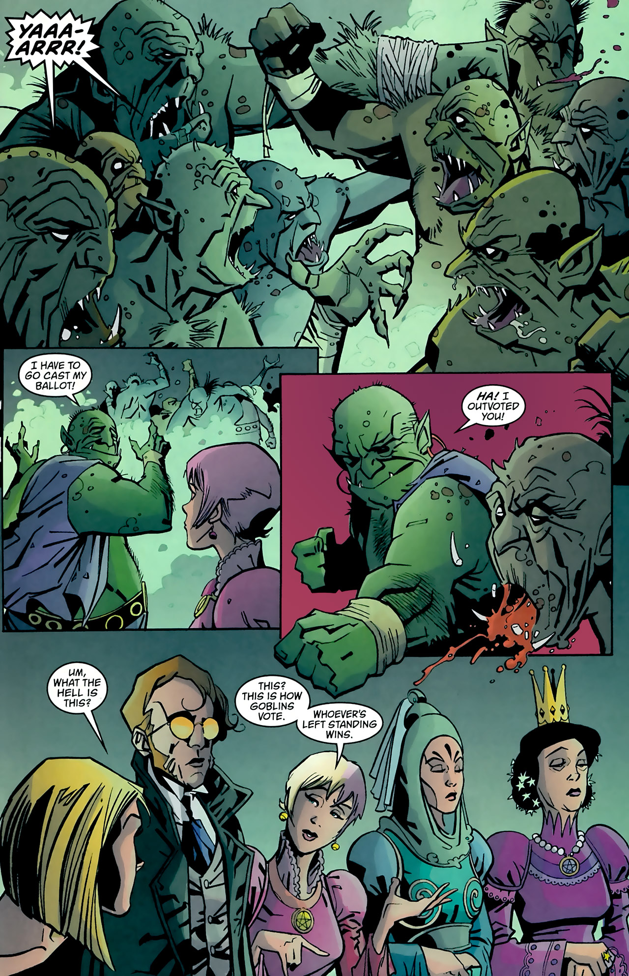 Read online House of Mystery (2008) comic -  Issue #26 - 22