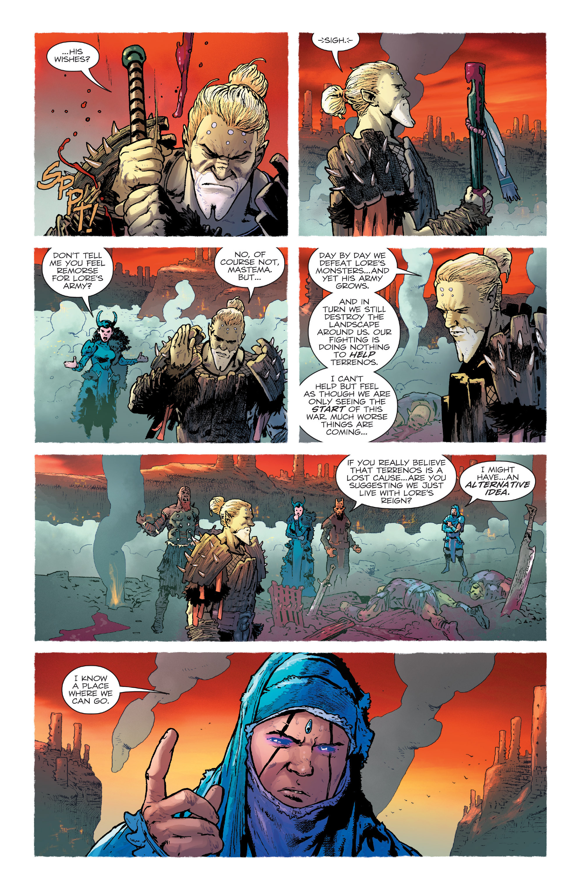 Read online Birthright (2014) comic -  Issue #19 - 5