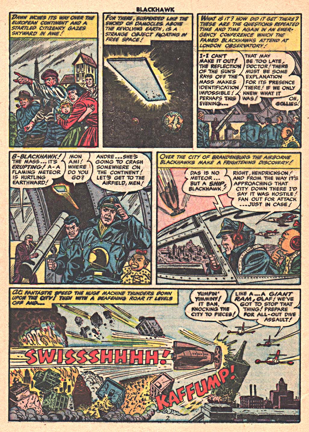 Read online Blackhawk (1957) comic -  Issue #77 - 4